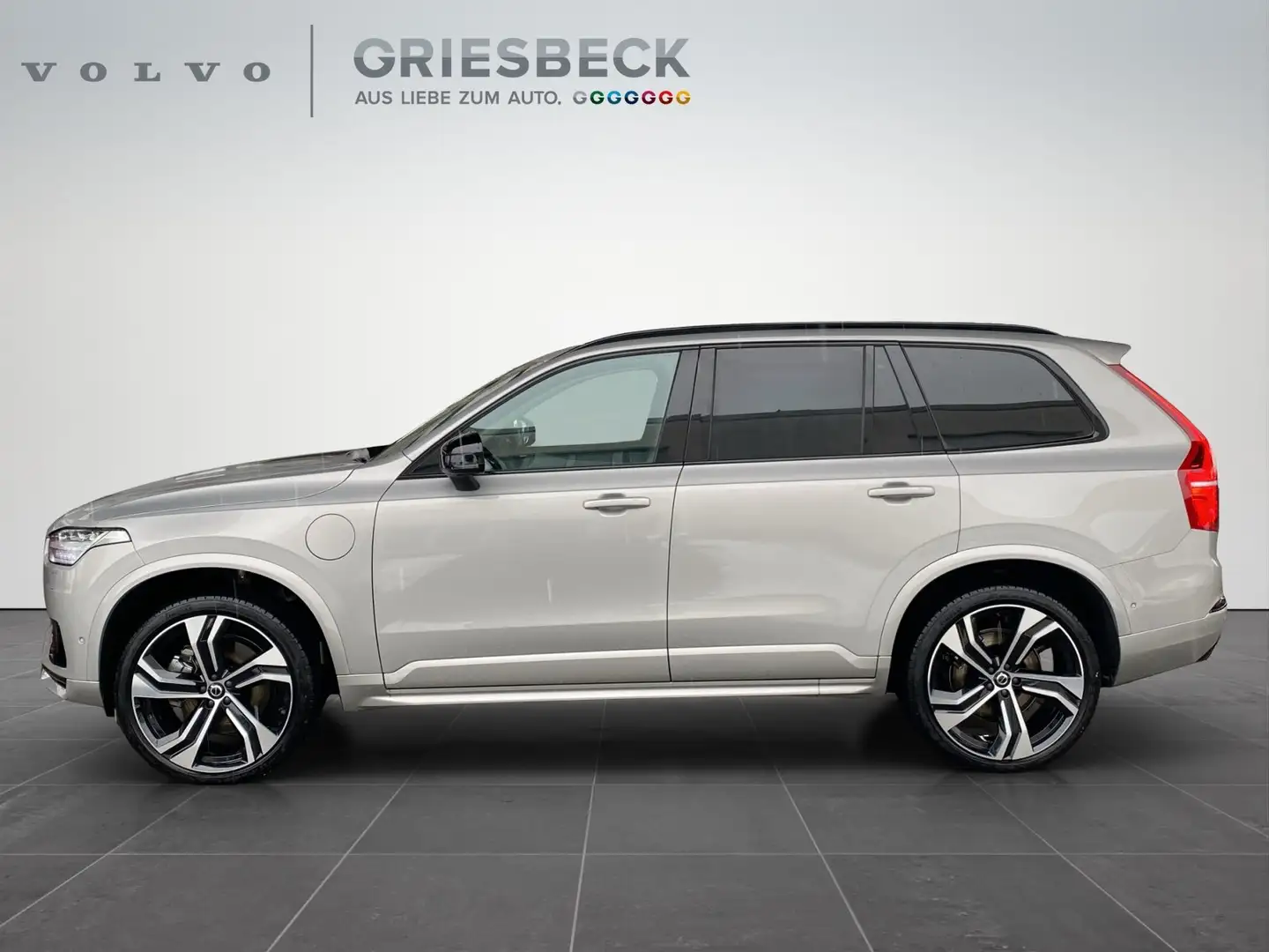 Volvo XC90 T8 Twin Engine AHK*AWD*360°*4xShz*StHzg* Silber - 2