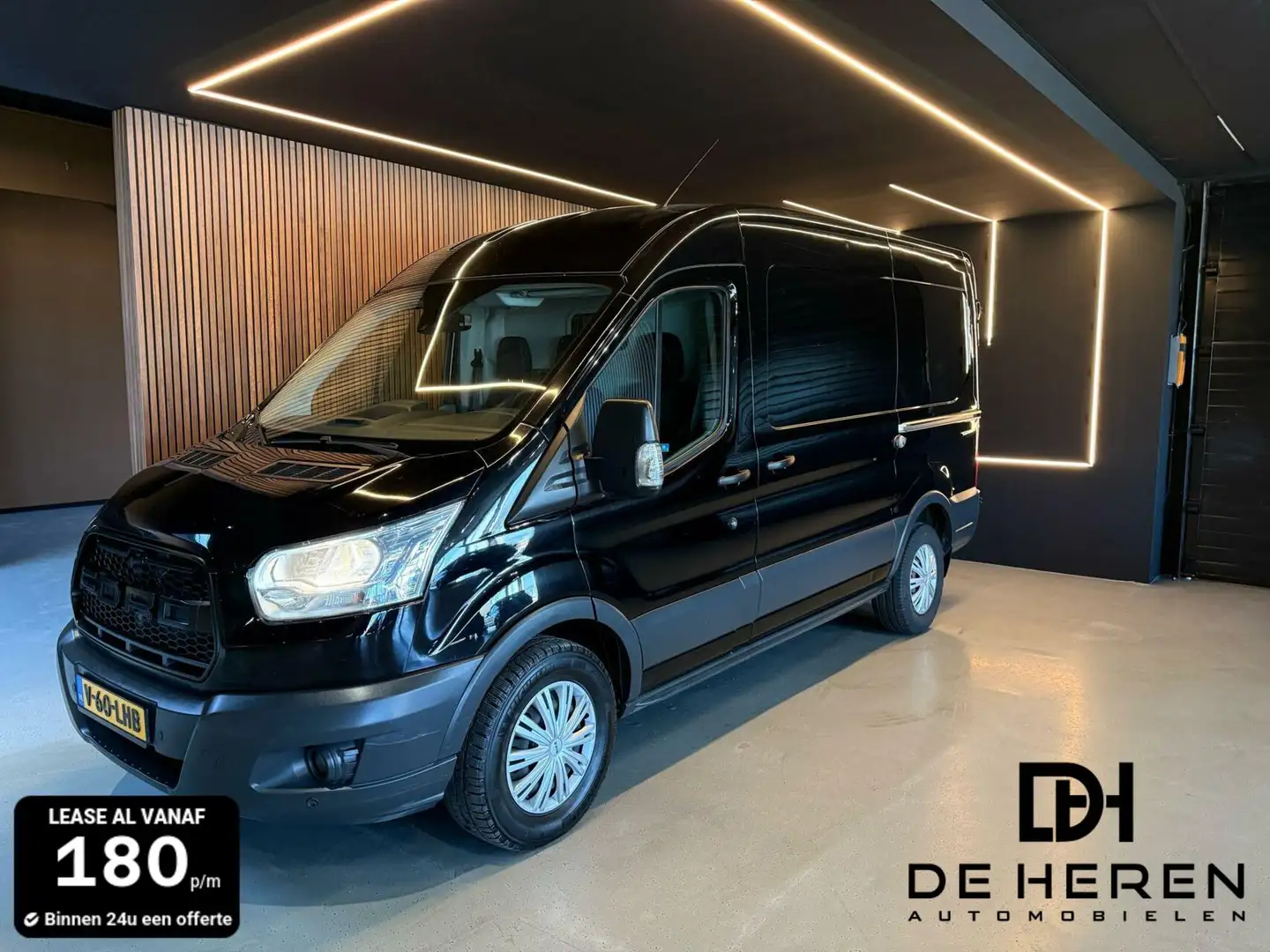 Ford Transit 350 2.0 TDCI L2H3 Trend Automaat camera Negru - 1