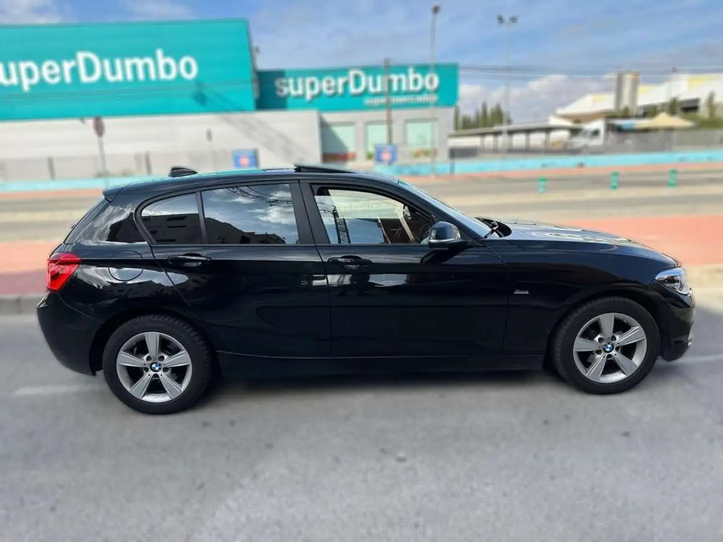 BMW 118 118dA Negro - 1