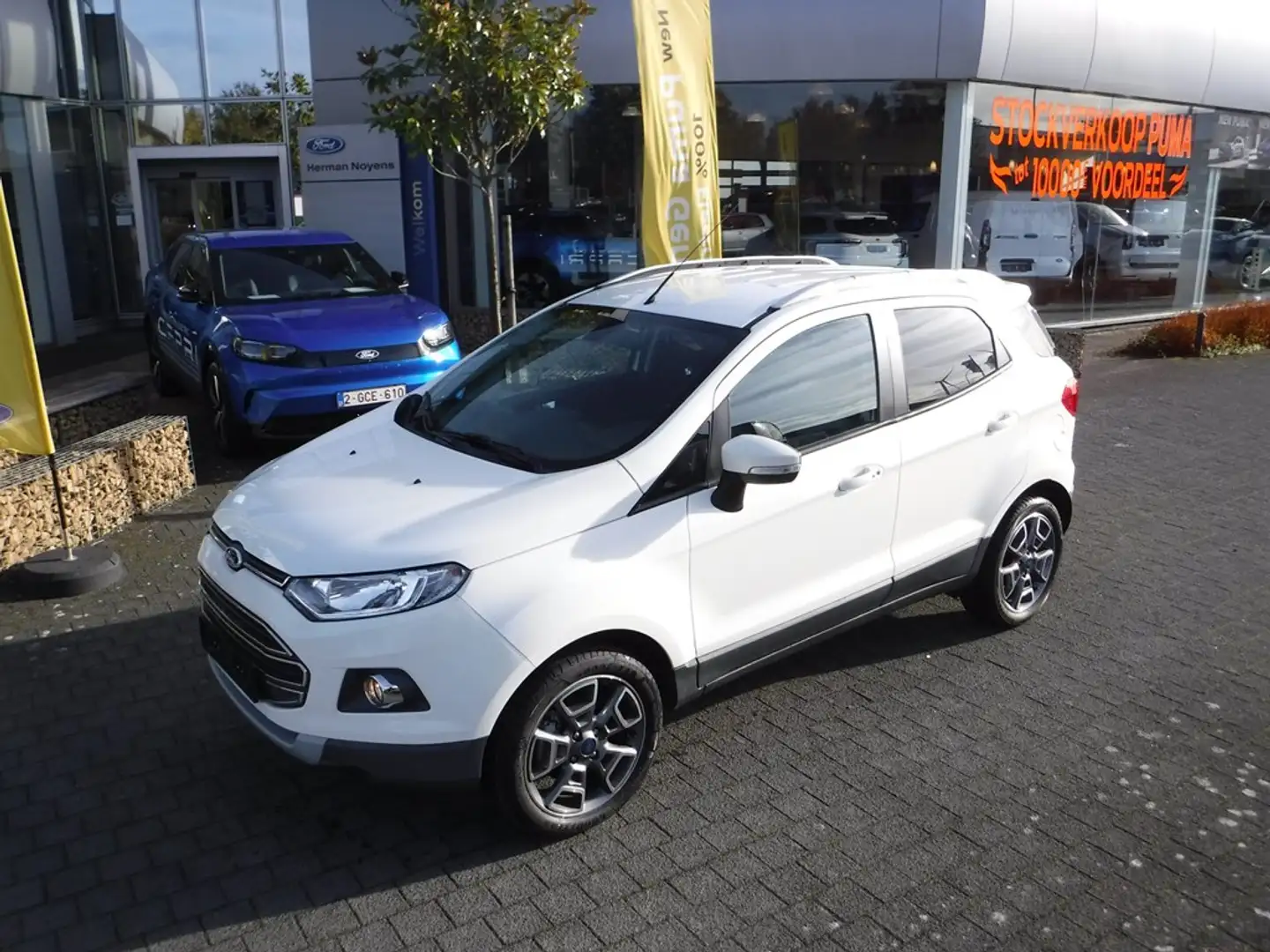 Ford EcoSport TDCi Titanium Wit - 2