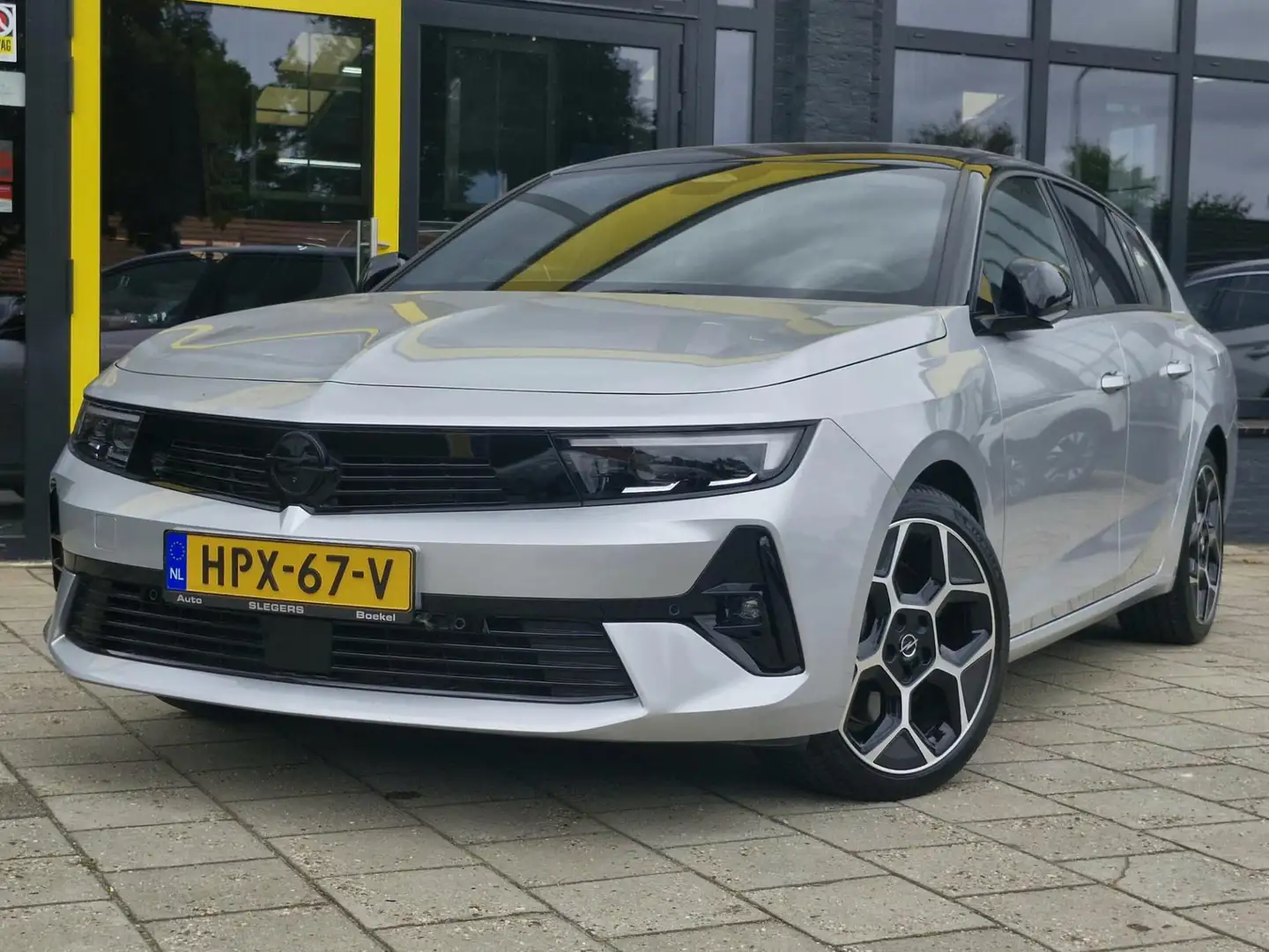 Opel Astra SPORTS TOURER 1.6 Turbo Plug In Hybrid Ultimate Au Gris - 2