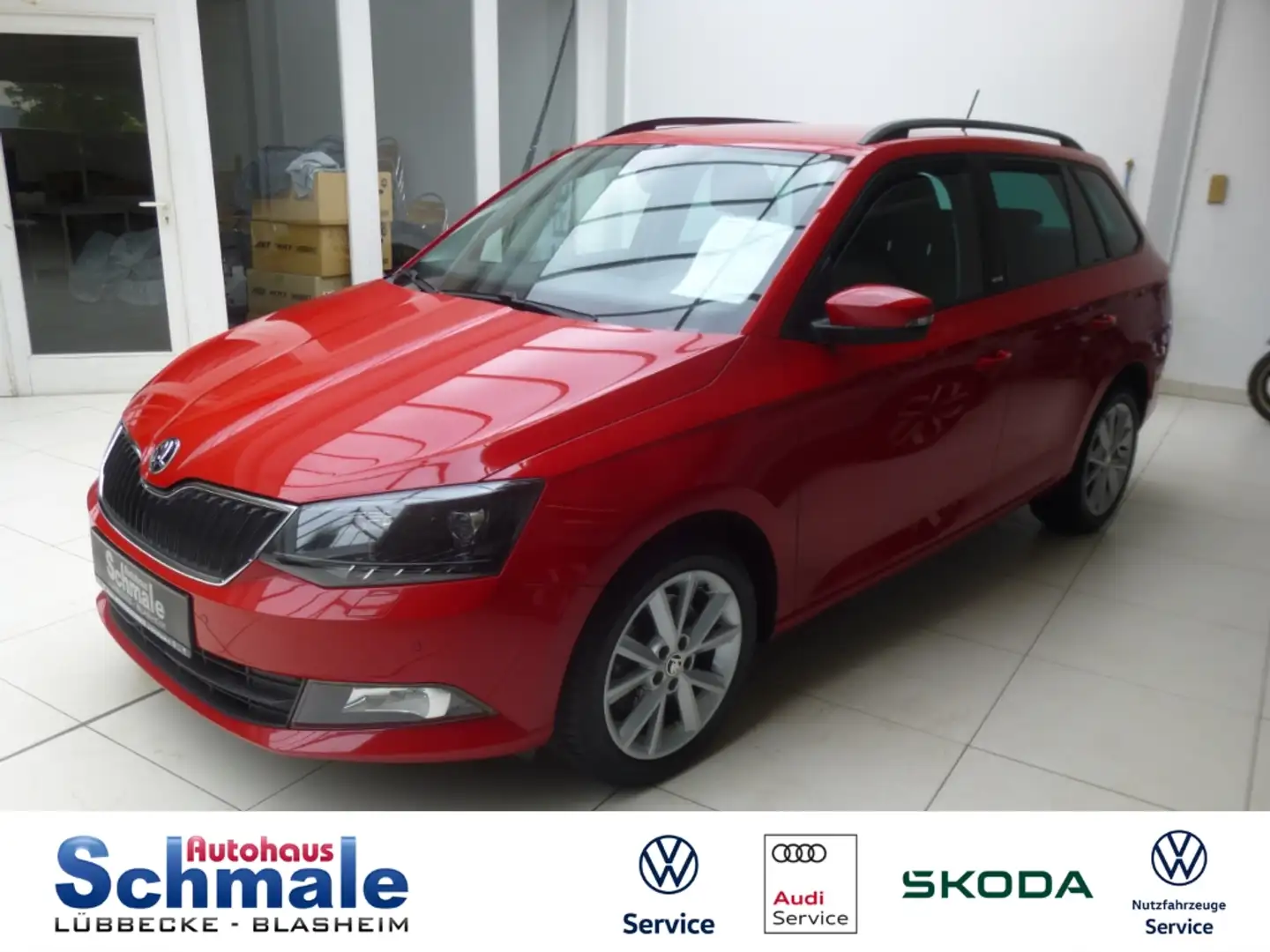Skoda Fabia Combi Joy 1.2 TSI Navi Kırmızı - 1