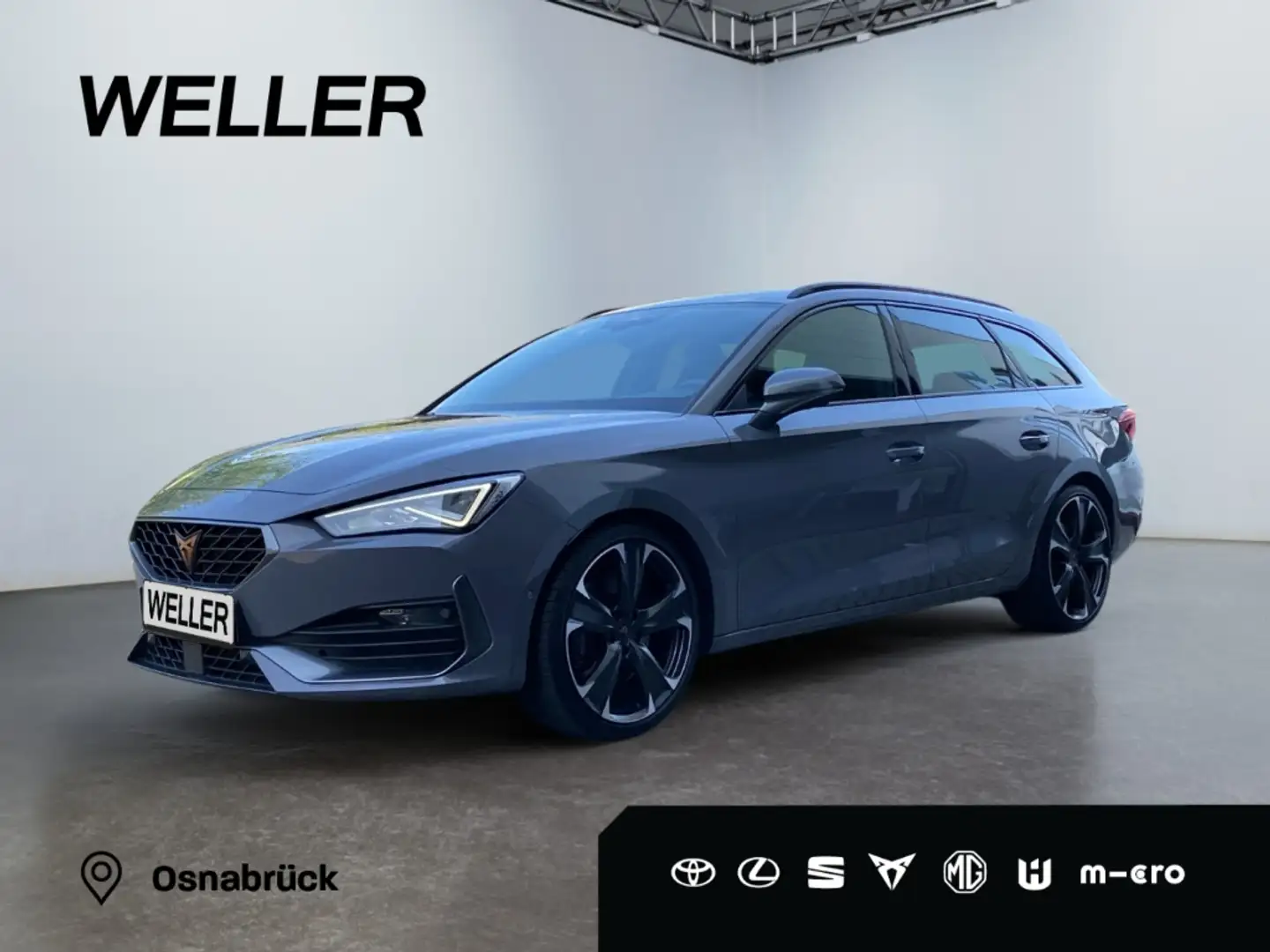 CUPRA Leon ST 2.0 TSI 4Drive VZ XL*ACC*Kamera*Winter* Grau - 1