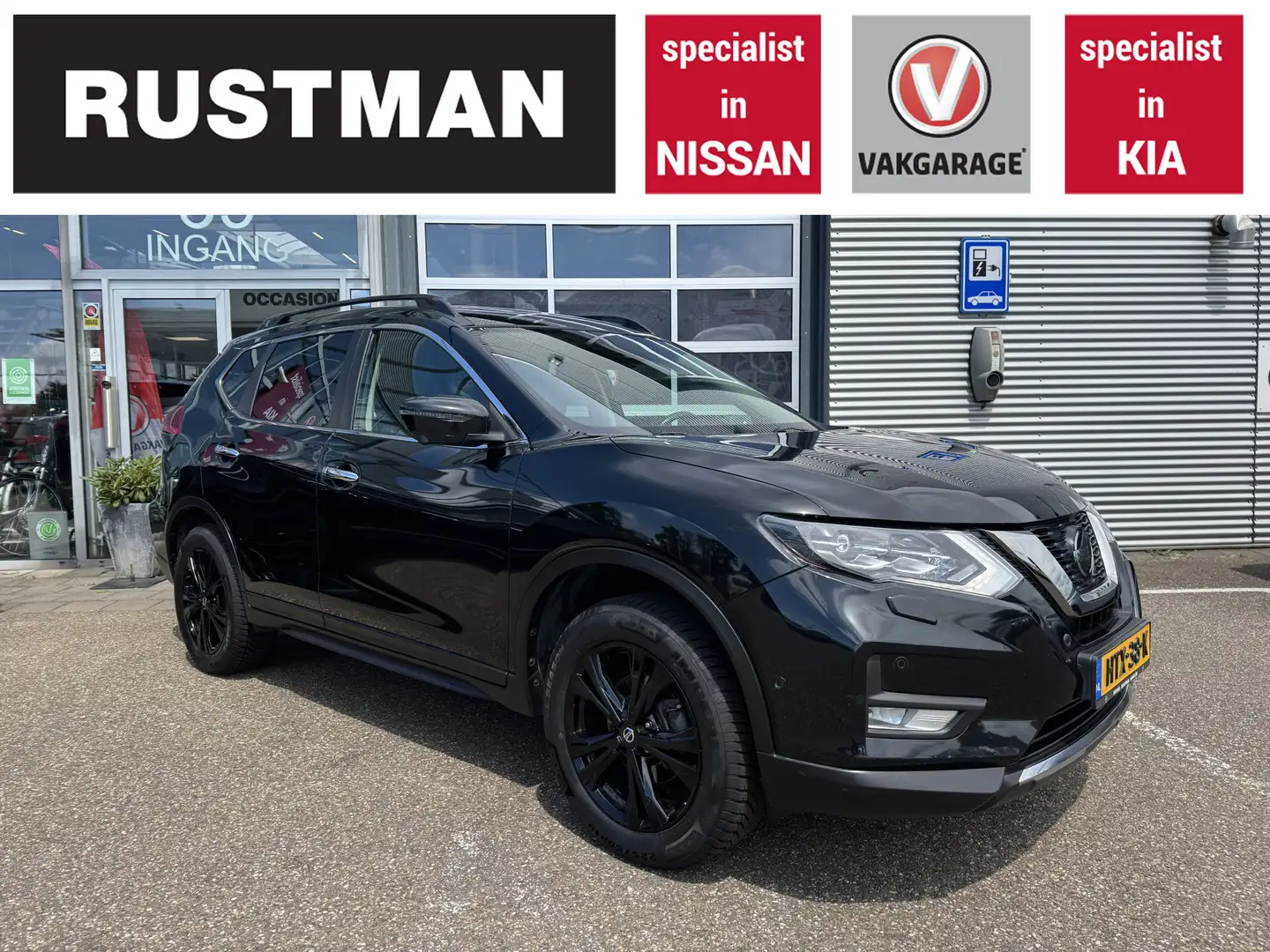 Nissan X-Trail 1.3 DIG-T N-Tec stoelverwarming Zwart - 1