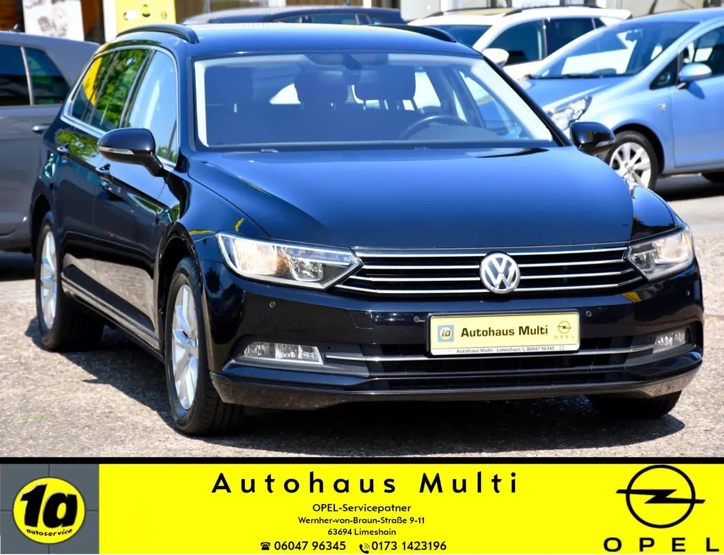 Volkswagen Passat Var 2.0TDI AHK DSG Navi ACC Massage Sitzh Schwarz - 1