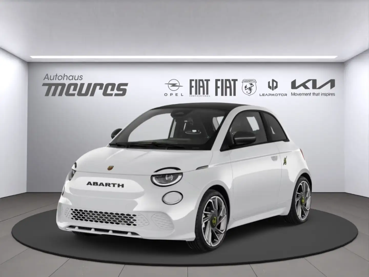 Abarth 500 Elektro Cabrio, 155 PS, Rückfahrkamera, Klimaautom Alb - 1
