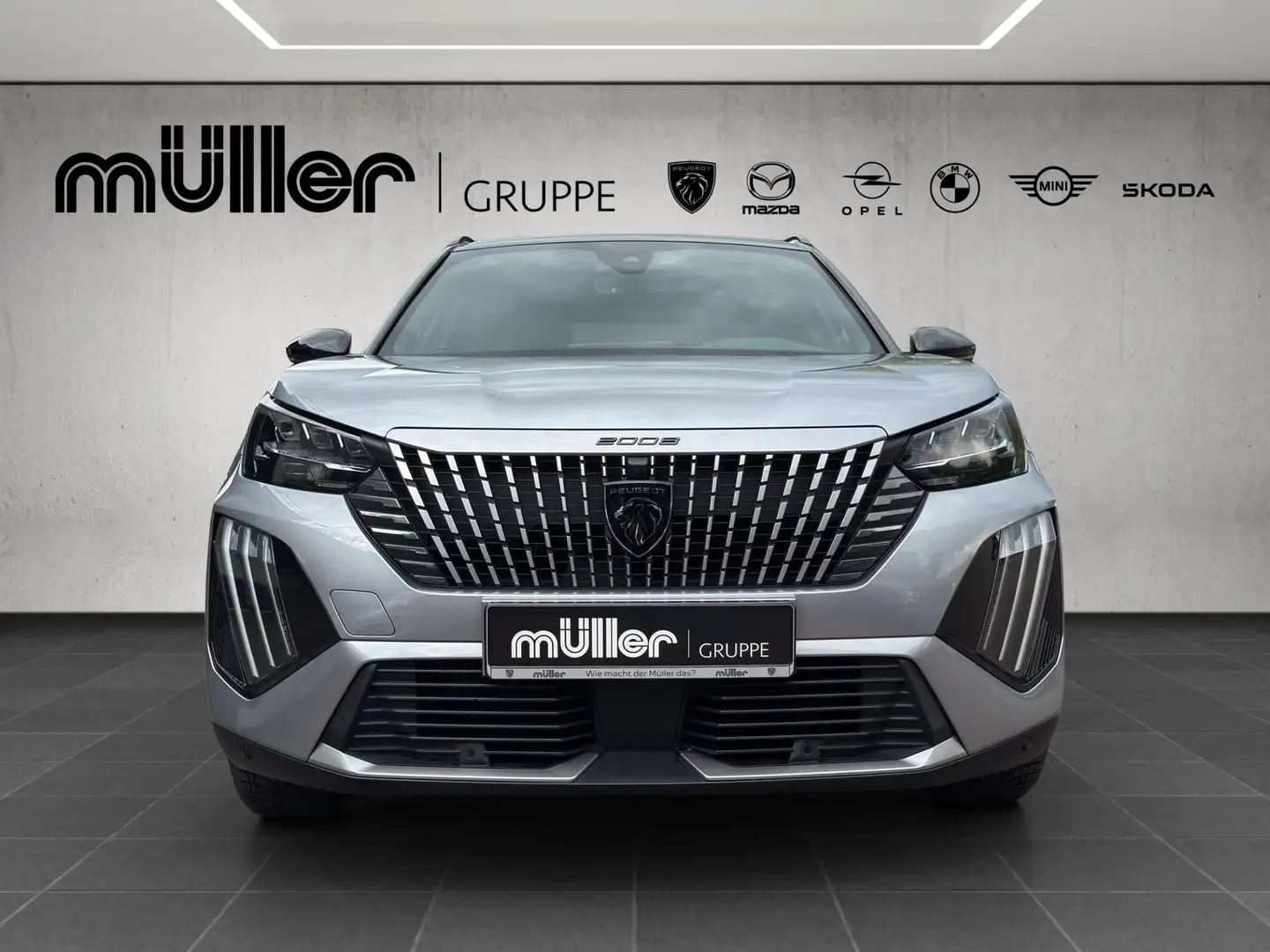 Peugeot 2008 PureTech 130 EAT8 GT Gris - 2