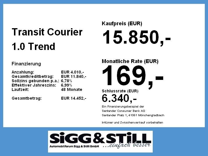 Ford Transit Courier