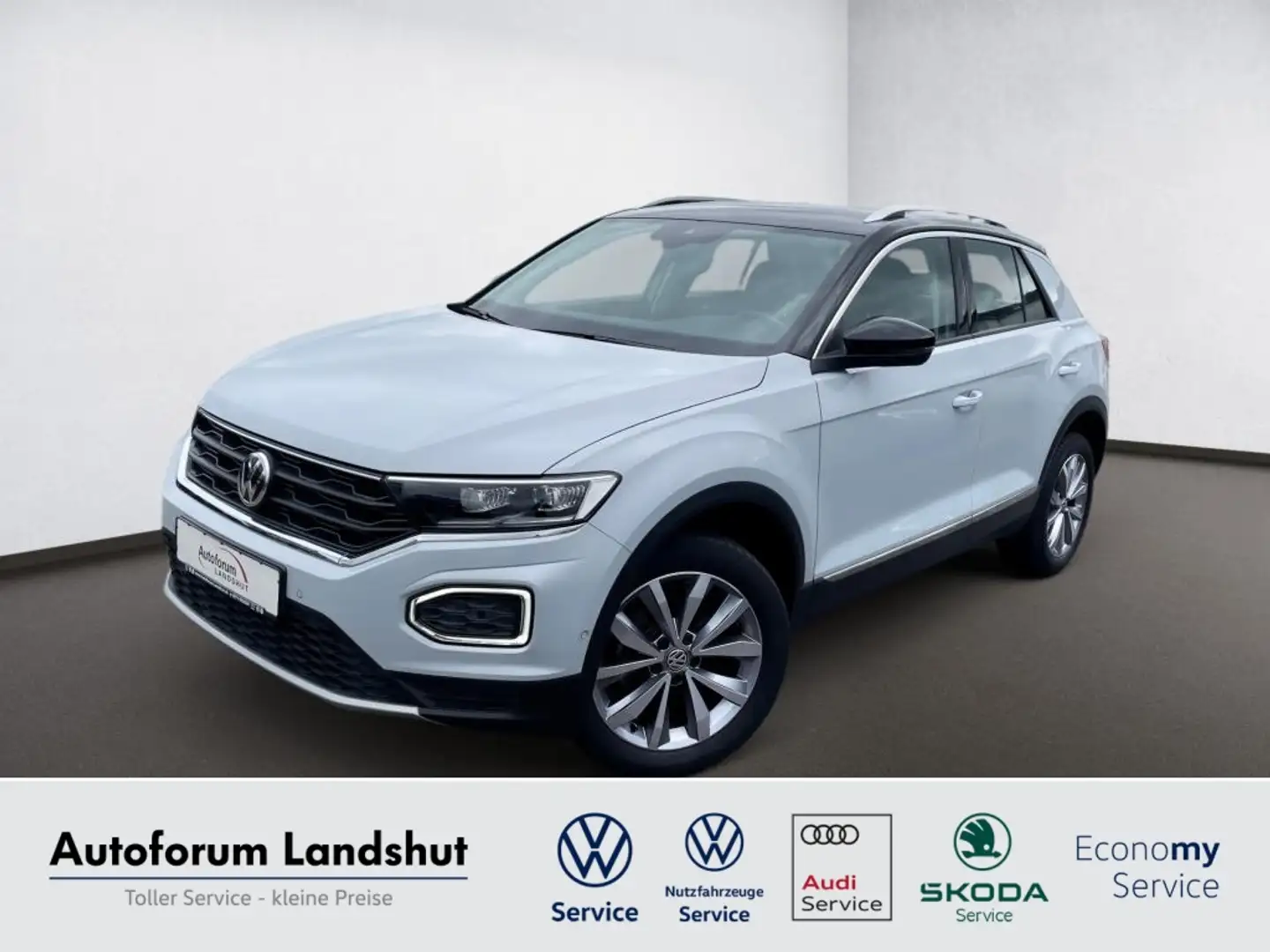 Volkswagen T-Roc 1.5 TSI Style LED/NAVI/ASSIST/SHZ Argent - 1