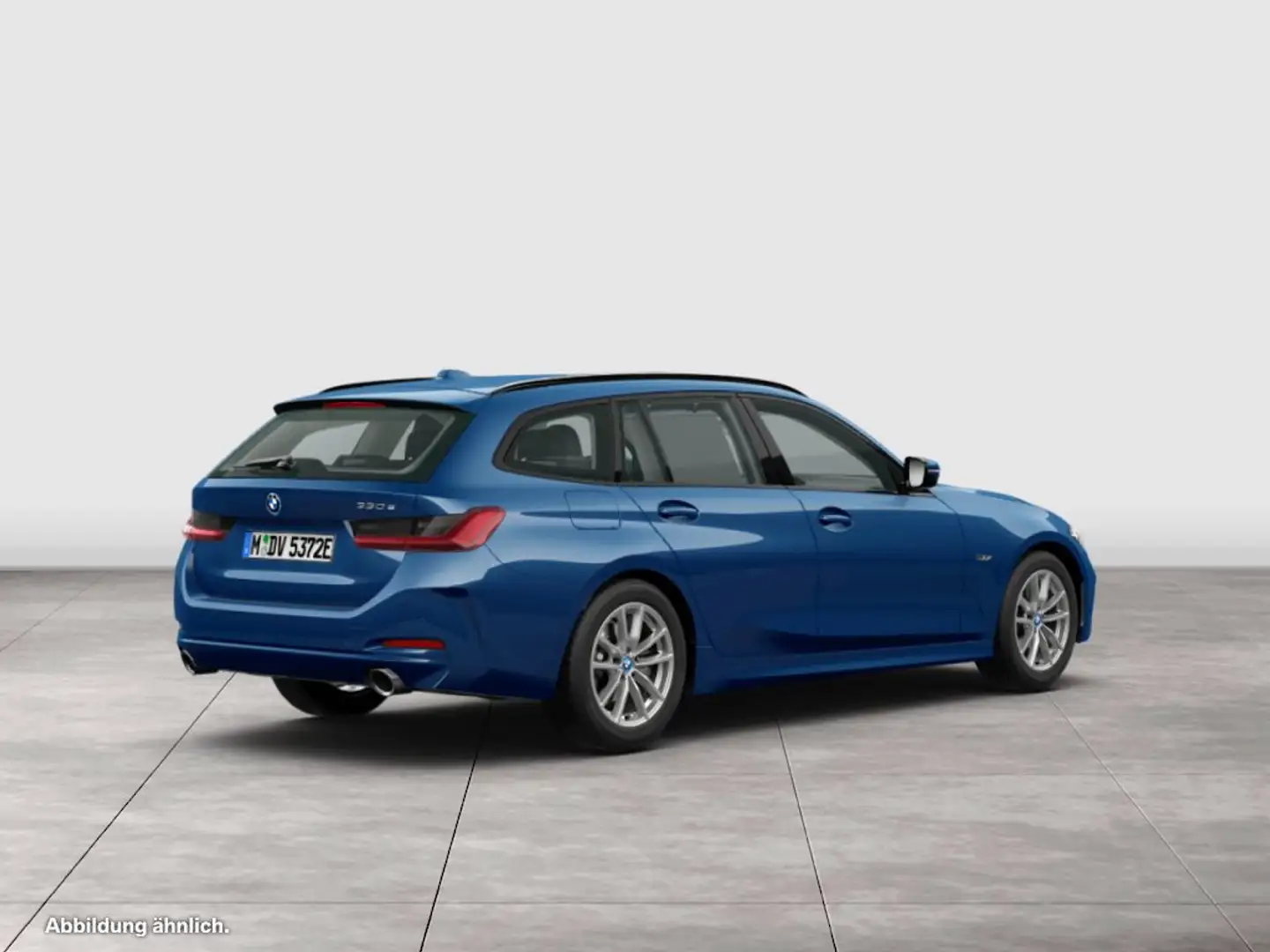 BMW 330 e Touring PDC Standheizung Shz. Lhz. CarPlay Blau - 2