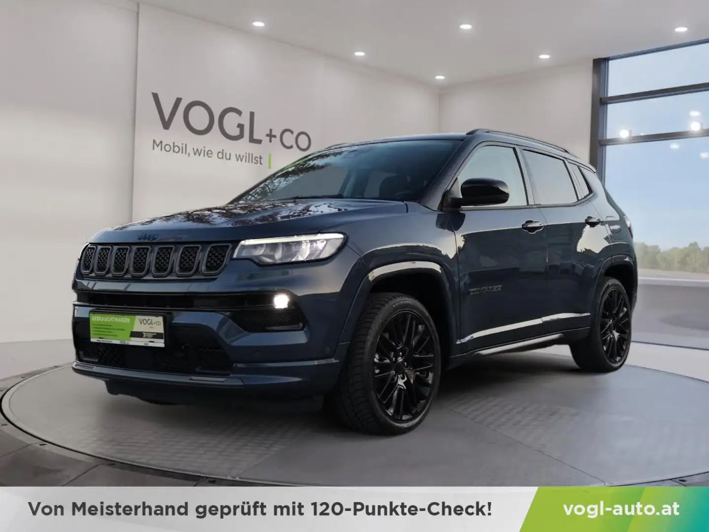Jeep Compass S 1.3 PHEV 240 PS AT 4xe Blau - 1