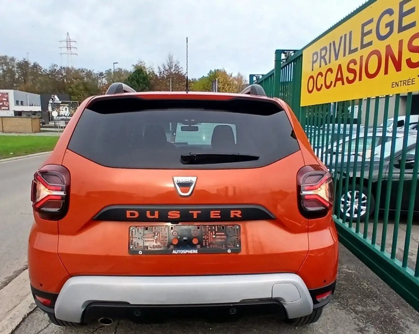 Dacia Duster 13 TCe 130cv 6v CUIR GPS CAMERA AIRCOél JA Orange - 2