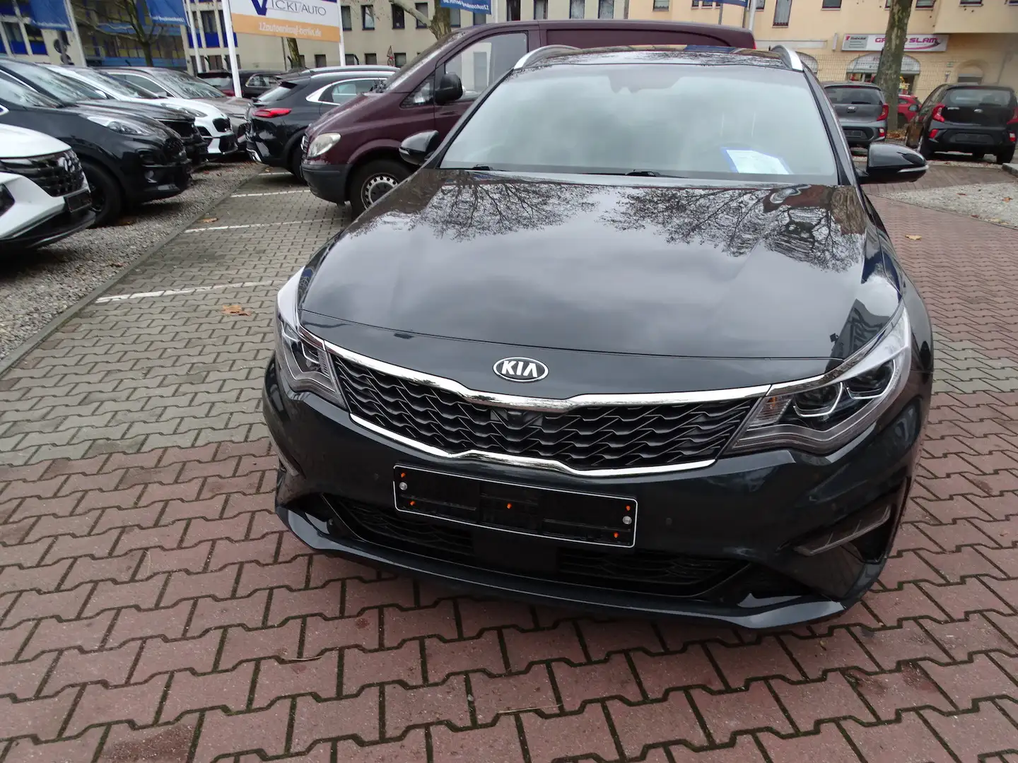Kia Optima 1.6 GT-Line Autom.- Vollausstattung AHK Gris - 2