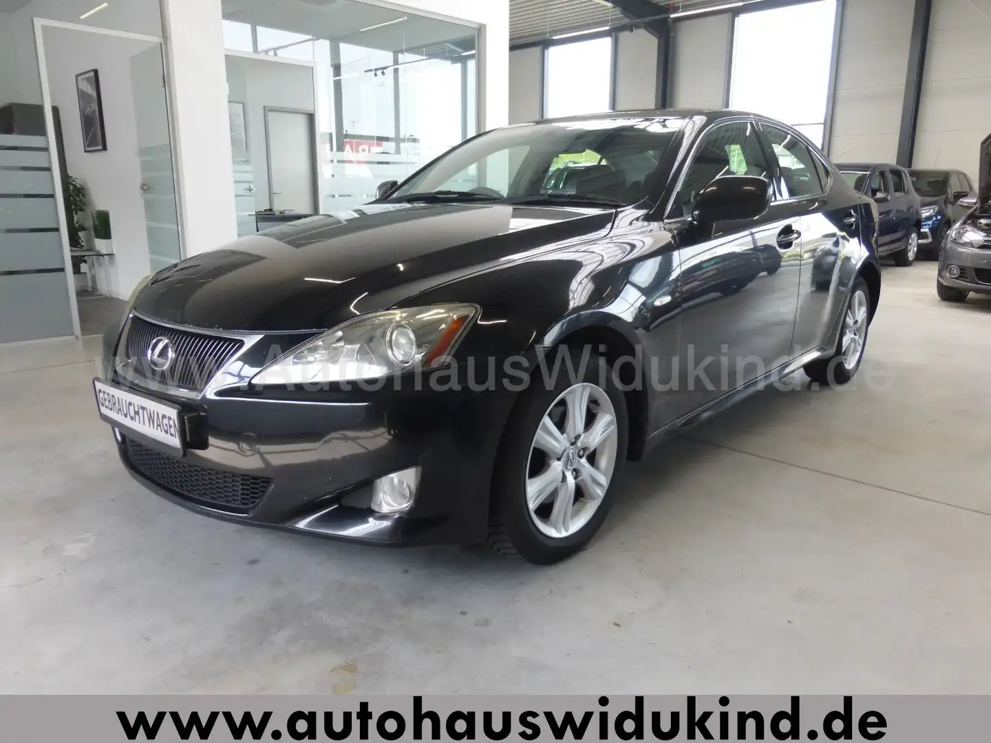 Lexus IS 220d d Klimaaut. Tempomat Rechtslenker Schwarz - 1