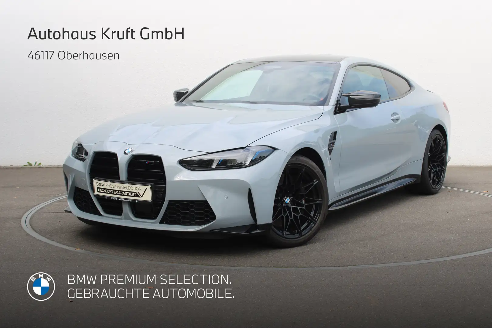 BMW M4 Competition xDrive Coupé KAMERA+E SITZE+HUD+LED Grau - 2