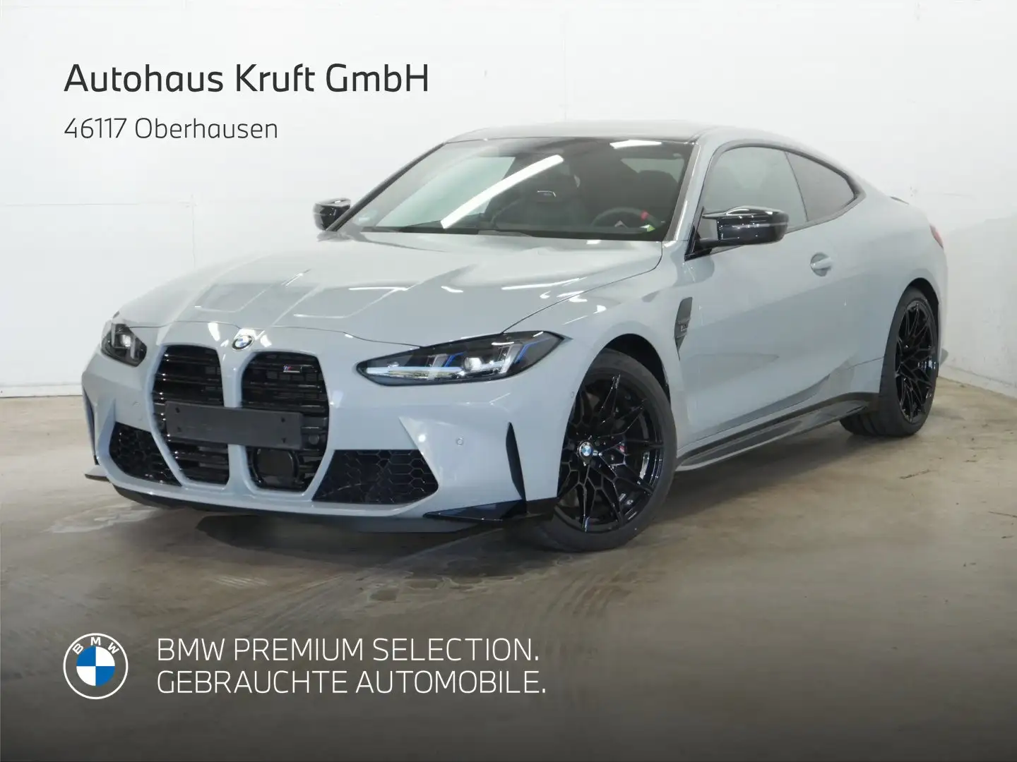 BMW M4 Competition Coupé KAMERA+E SITZE+HUD+LED Grau - 2