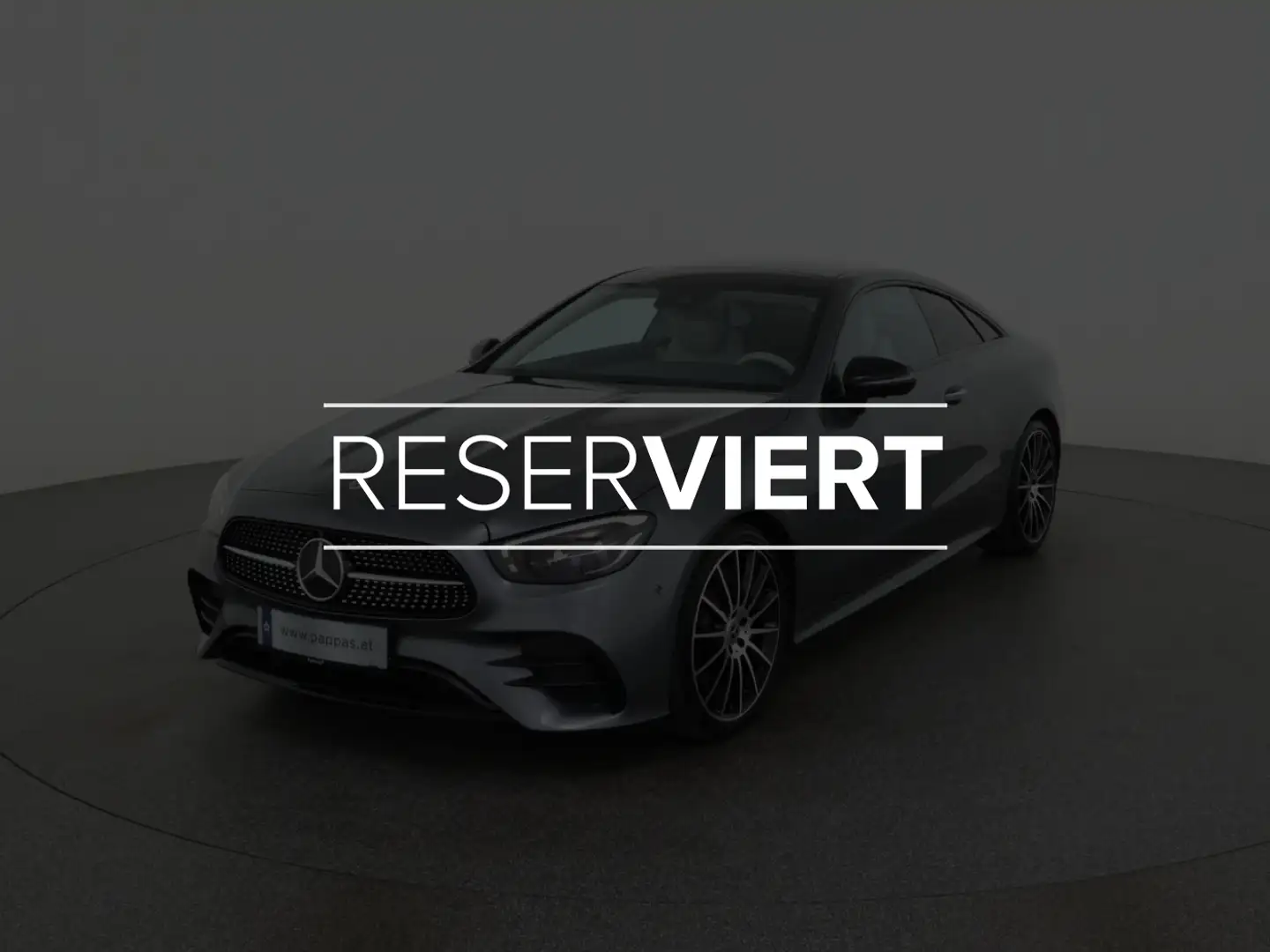 Mercedes-Benz E 220 d Coupé EASY-PACK Navi PTS SHZ LED Pano Grau - 1