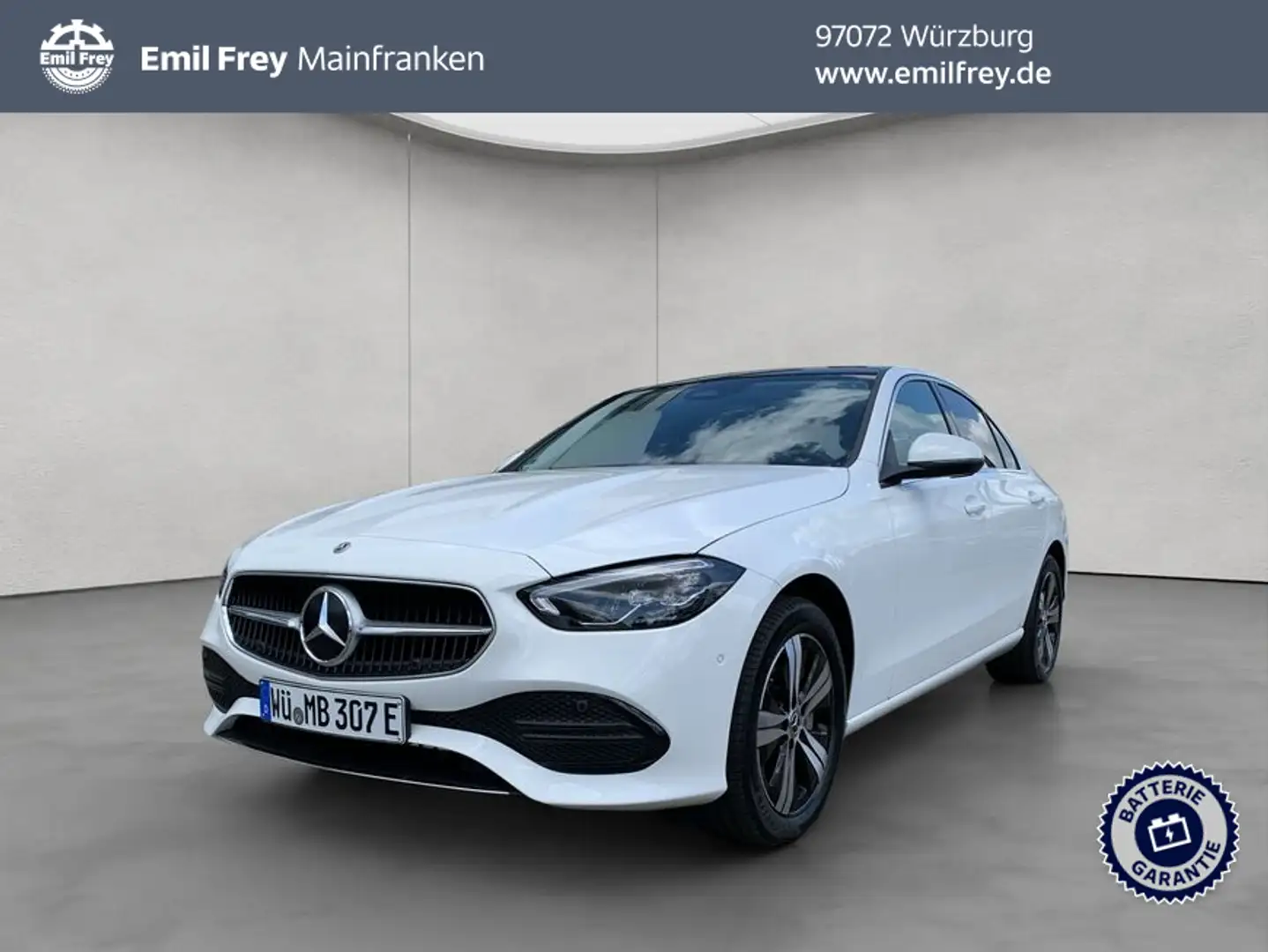 Mercedes-Benz C 300 C-Klasse Weiß - 1