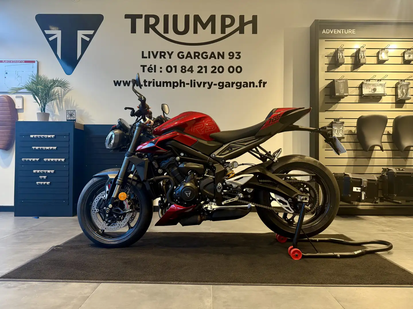 Triumph Street Triple 765 Kırmızı - 1