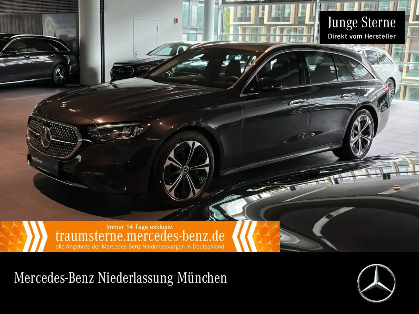 Mercedes-Benz E 300 de T Avantgarde Fahrass Burmester Distr. HUD Grijs - 1