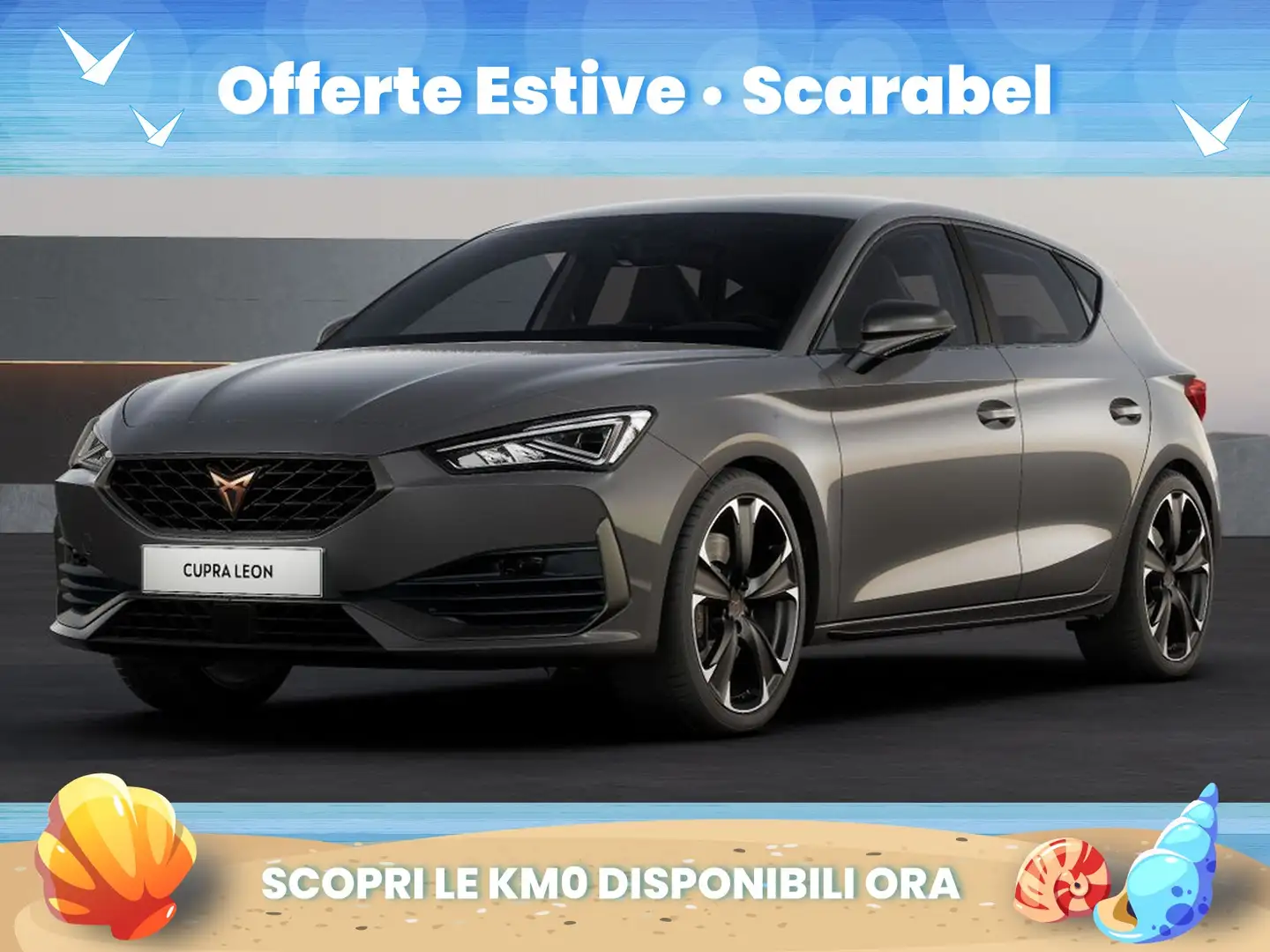 CUPRA Leon 2.0 tsi vz 245cv dsg Grigio - 1