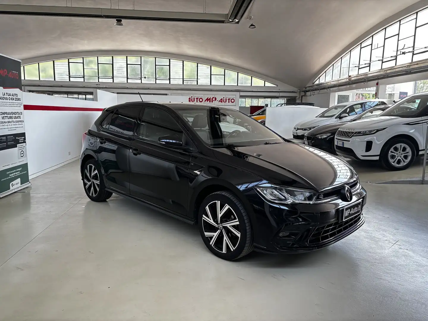 Volkswagen Polo 1.0 TSI 110 CV DSG R-Line UNICO PROPR. tua a 330, Nero - 2
