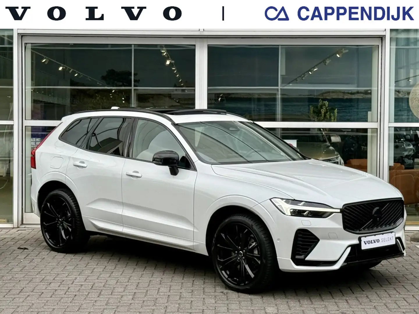 Volvo XC60 T6 398PK Ultra Black Edition Recharge| Panodak| 36 Weiß - 1