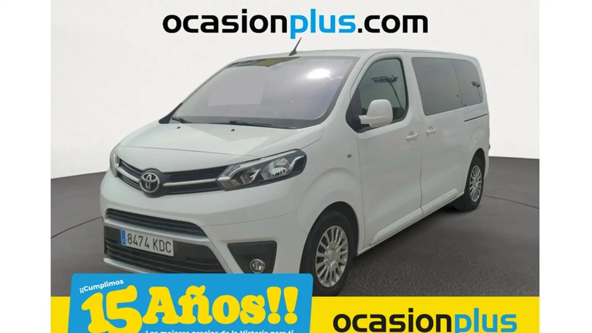 Toyota Proace Shuttle Medio 1.6D 9pl. 115 Blanc - 1