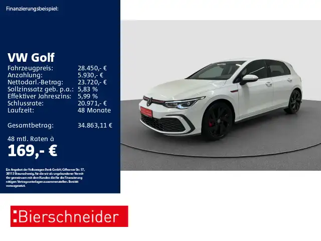 Volkswagen Golf GTI Golf 8 GTI 2.0 TSI DSG LED+ ACC NAVI SHZ