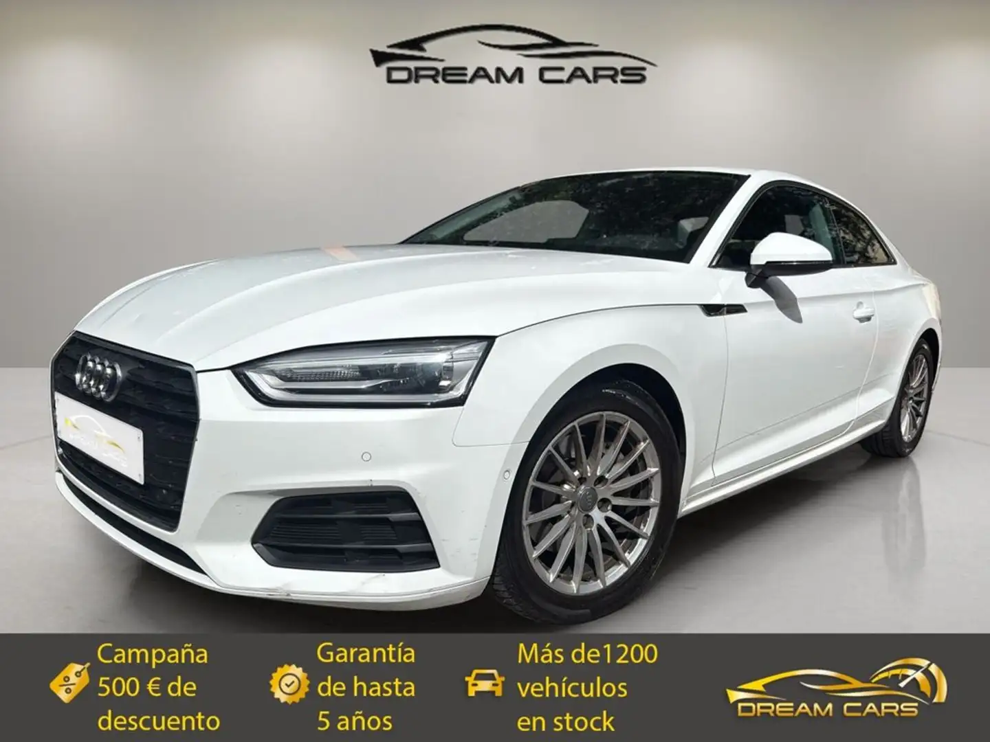 Audi A5 Coupé 2.0TDI S tronic 140kW Blanco - 1