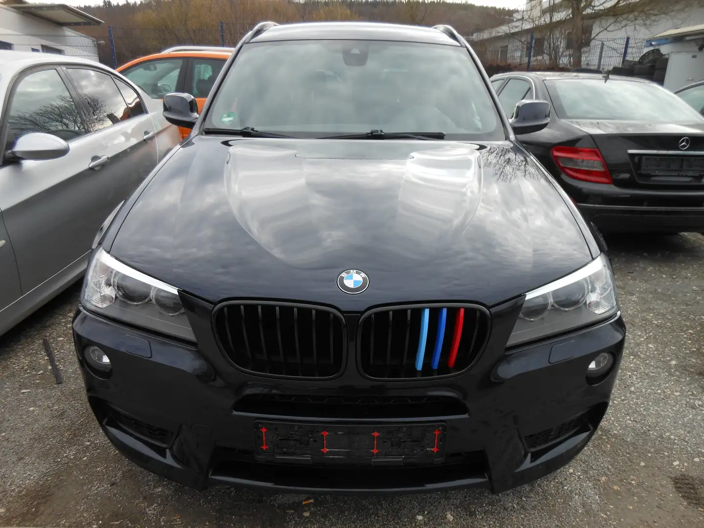 BMW X3 xDrive30d  M-Paket Zwart - 1