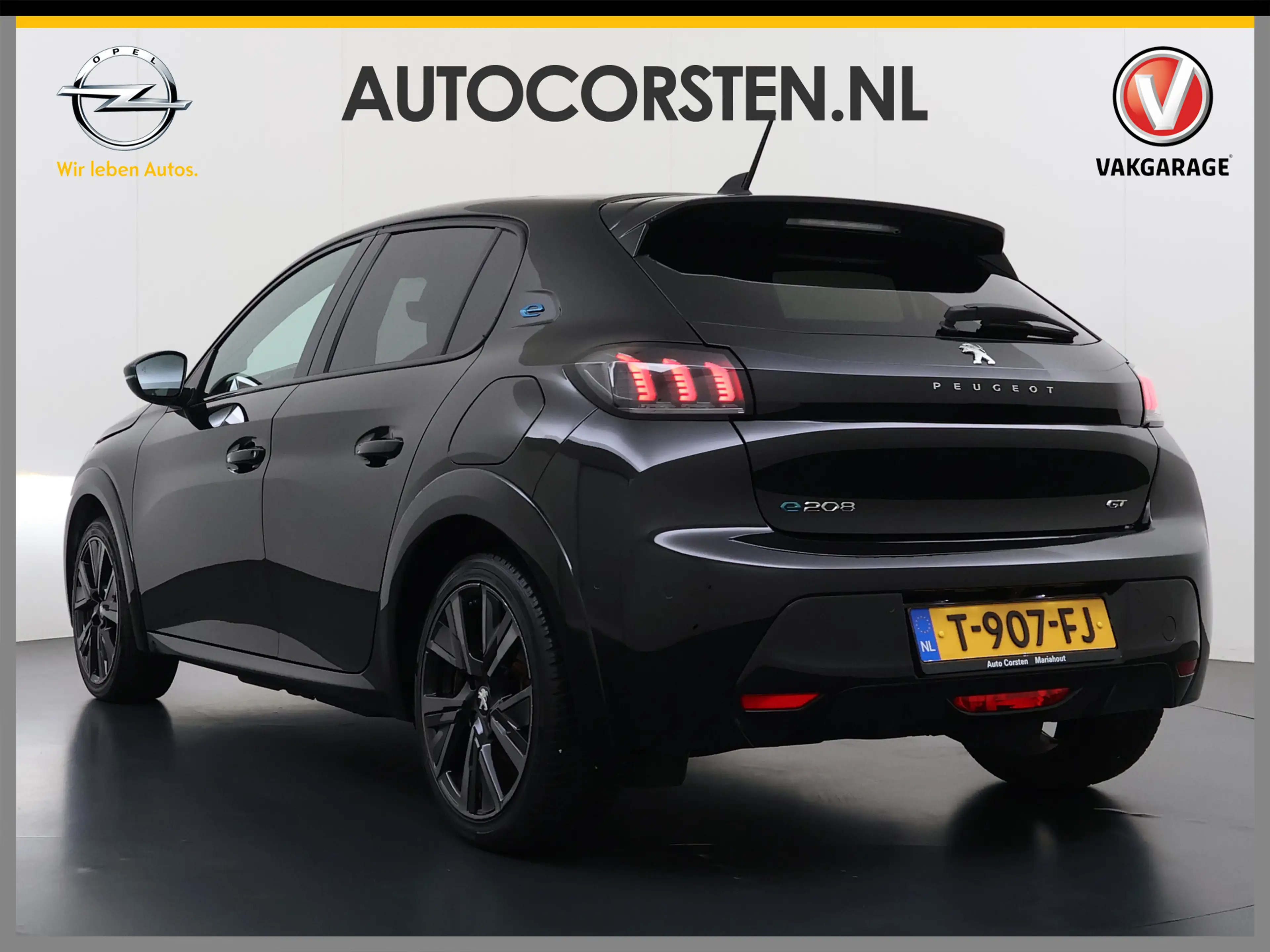 Peugeot e-208 EV GT 350 Panoramadak 360°Camera Navi Ecc Apple Ca — photo 2