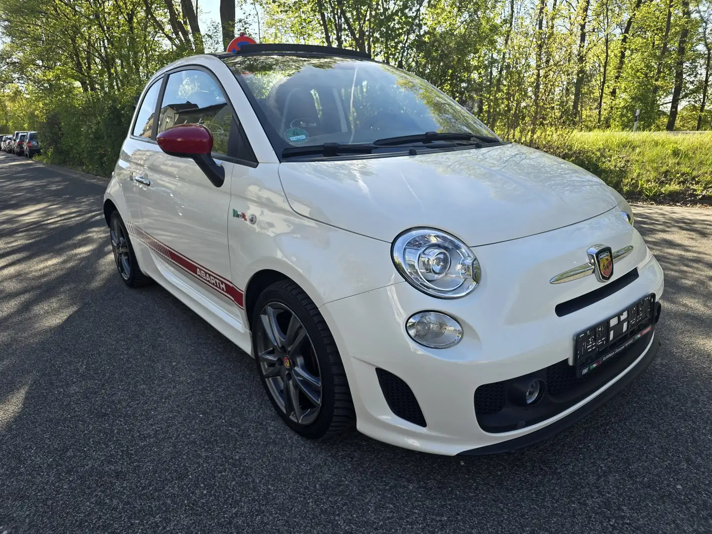 Fiat 500C Abarth 500 C 1.4 16V Automatik Abarth Weiß - 2