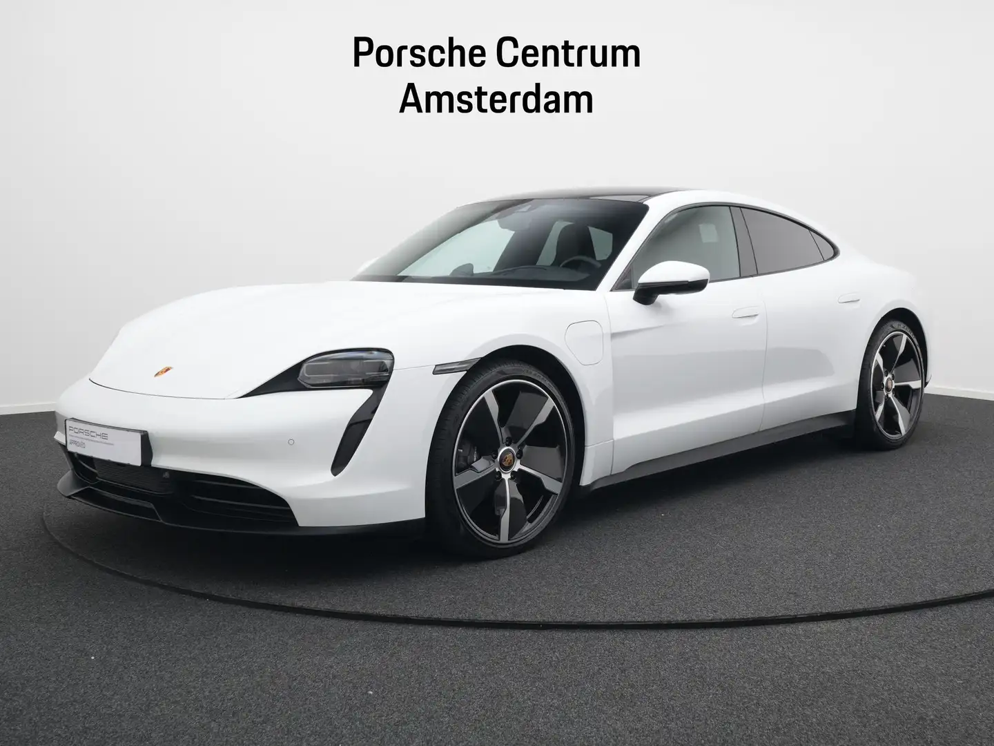 Porsche Taycan Blanc - 1