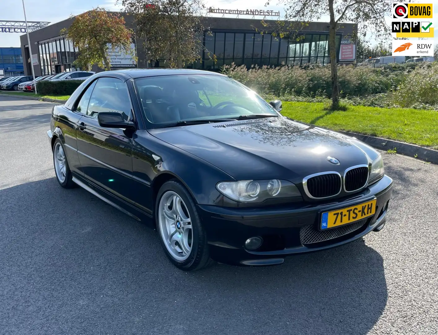 BMW 318 3-serie Cabrio 318Ci Executive, 150PK, 2E EIG AFK, Zwart - 1