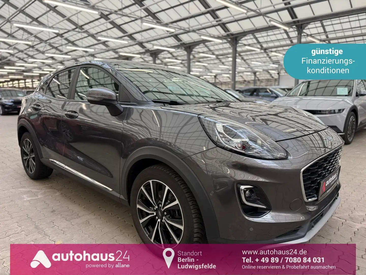 Ford Puma 1.0 EcoBoost Mild Hybrid Titanium Grau - 1