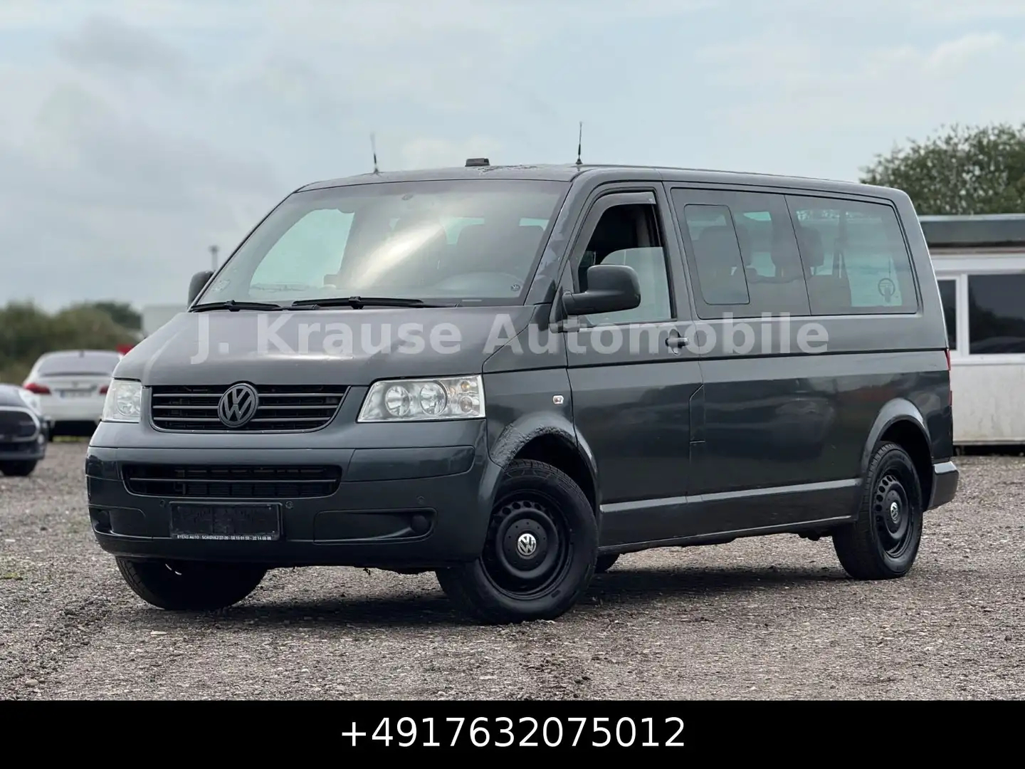 Volkswagen T5 Caravelle 2.5 TDI Aut. lang 9-Sitzer Klima Сірий - 1