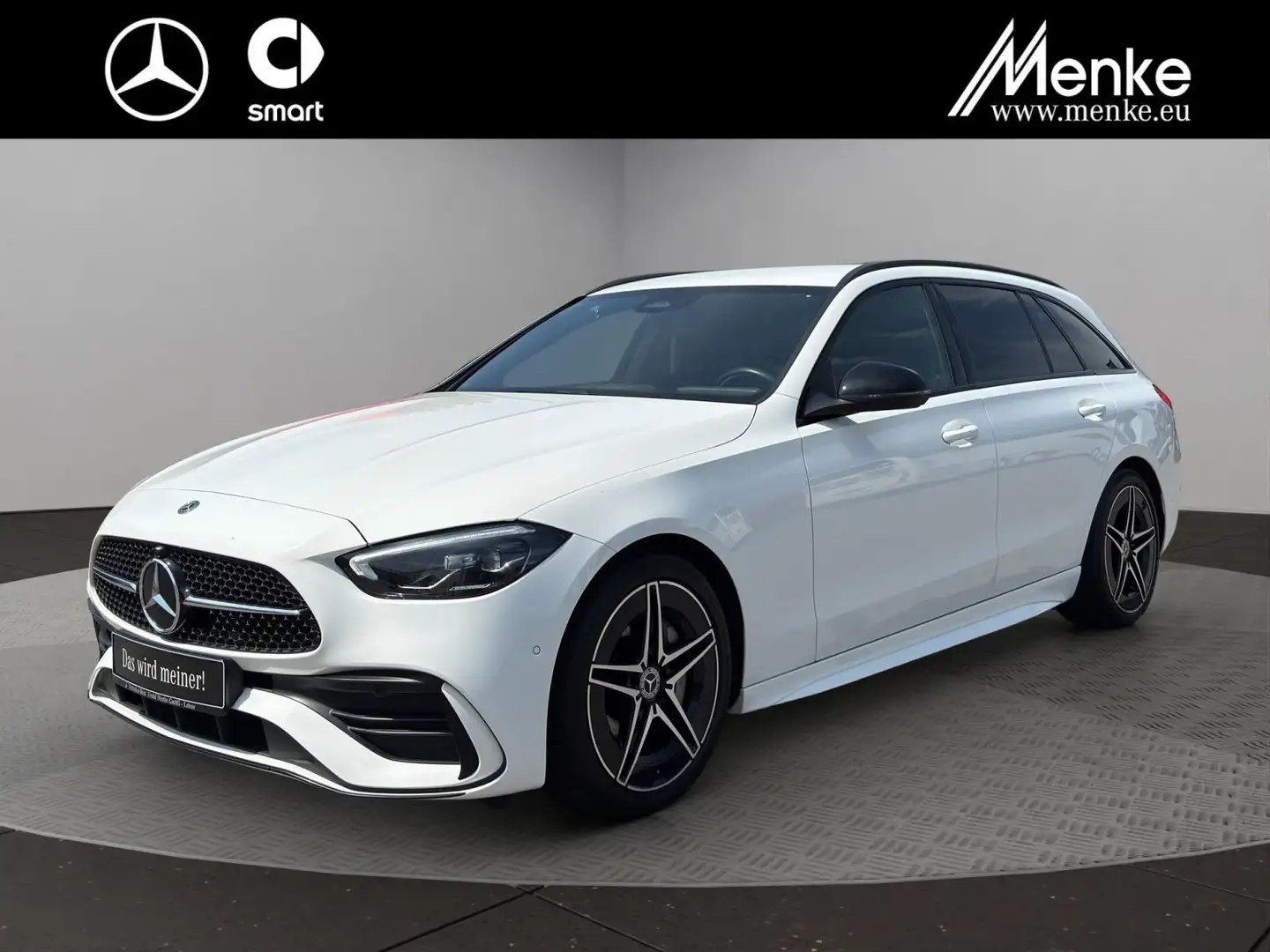 Mercedes-Benz C 200 T-Mod AMG+Night+Distro+AHK+Ambiente+DAB Wit - 1