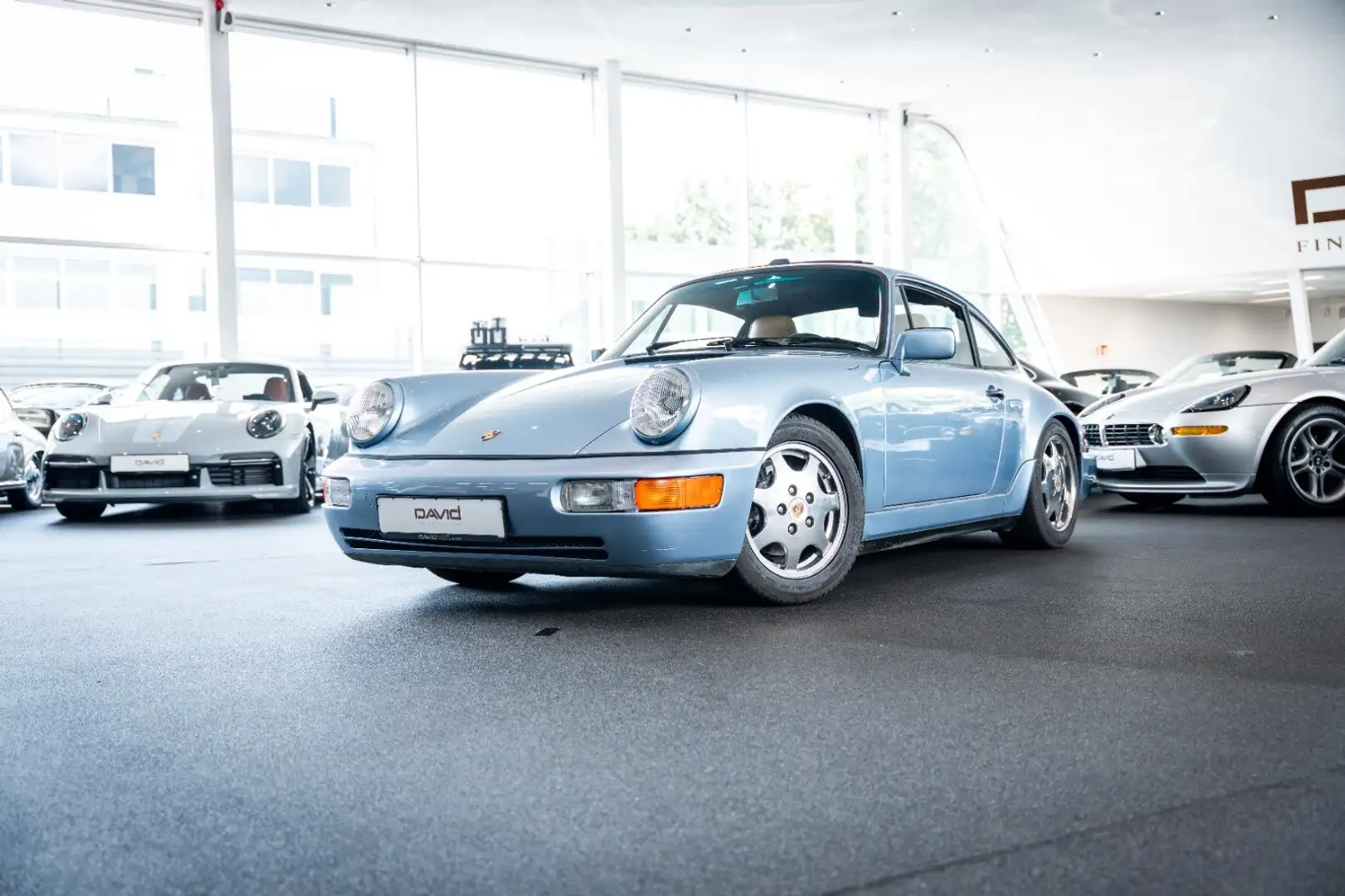 Porsche 964 Carrera 2*Schalter*Klimaanlage*Carfax* Azul - 1