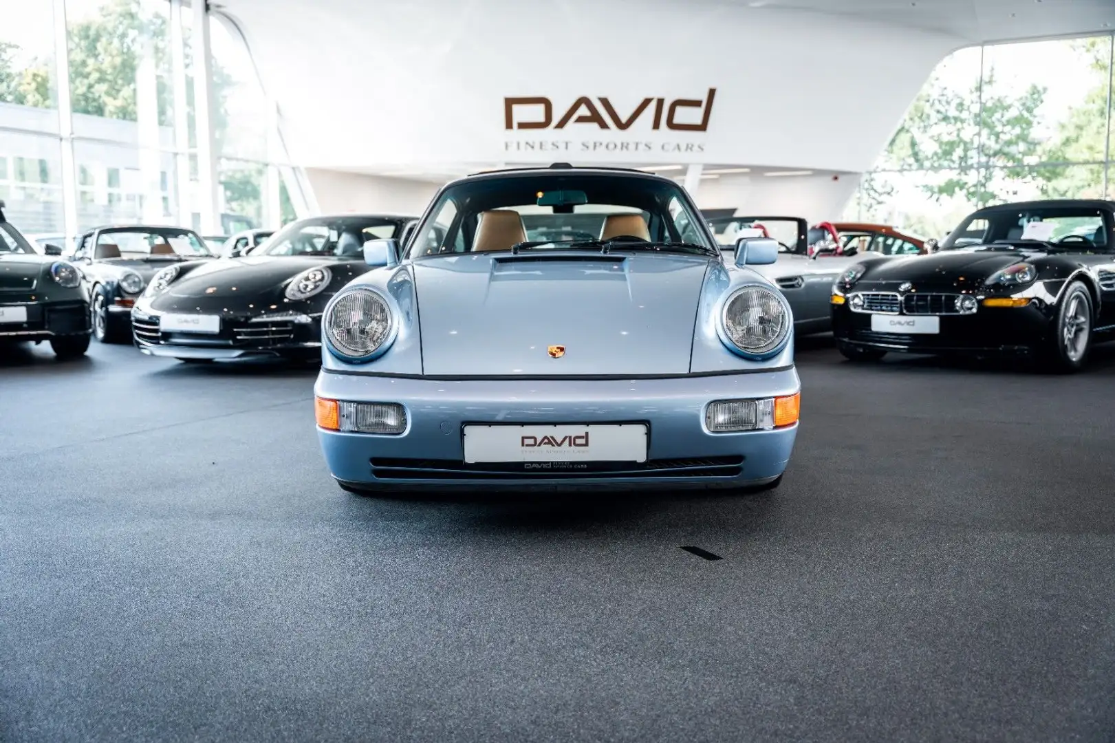 Porsche 964 Carrera 2*Schalter*Klimaanlage*Carfax* Bleu - 2