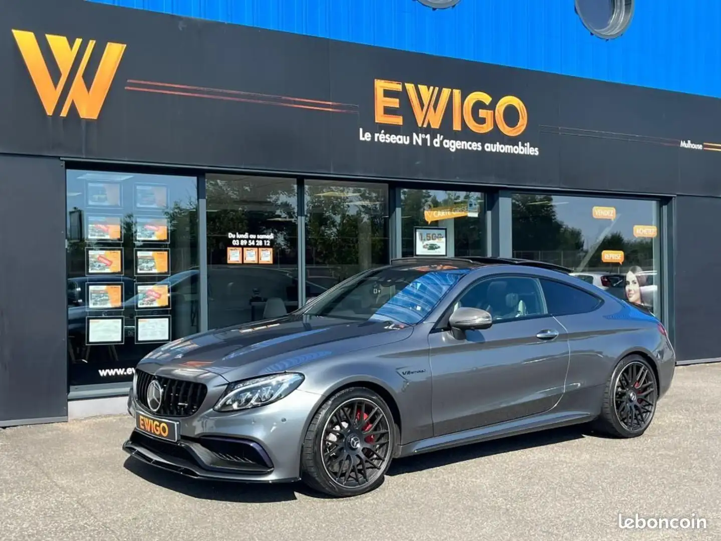 Mercedes-Benz C 63 AMG Mercedes 4.0 63 510ch S AMG EDITION SPEEDSHIFT-MCT Gris - 1