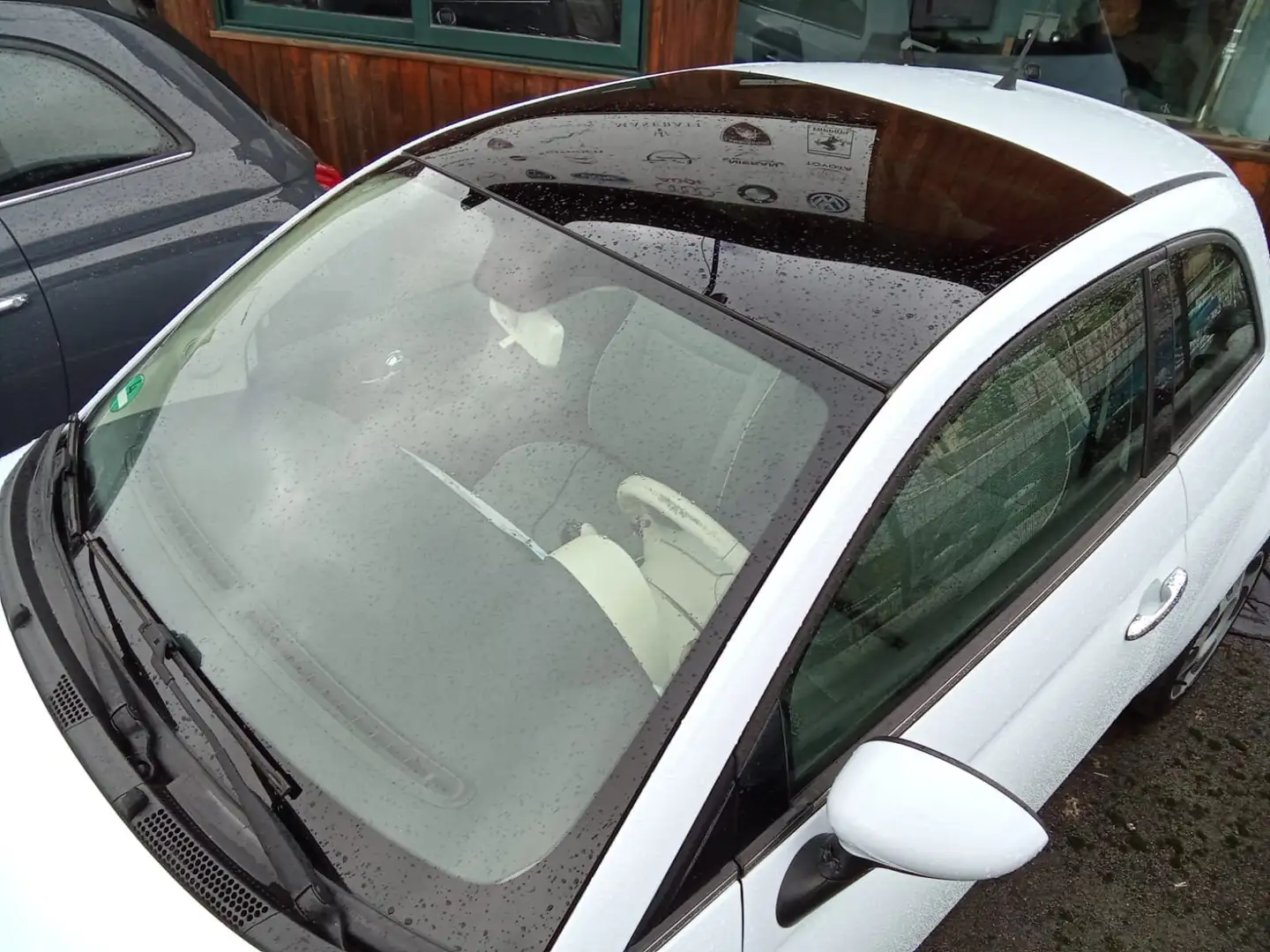 Fiat 500 500 1.3 mjt 16v Lounge 75cv Bleu - 2