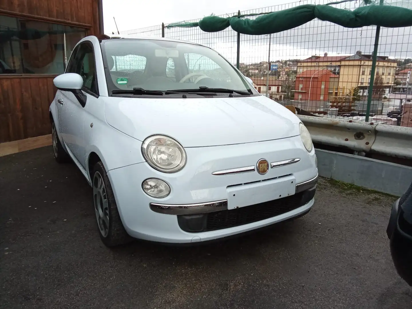 Fiat 500 500 1.3 mjt 16v Lounge 75cv Bleu - 1
