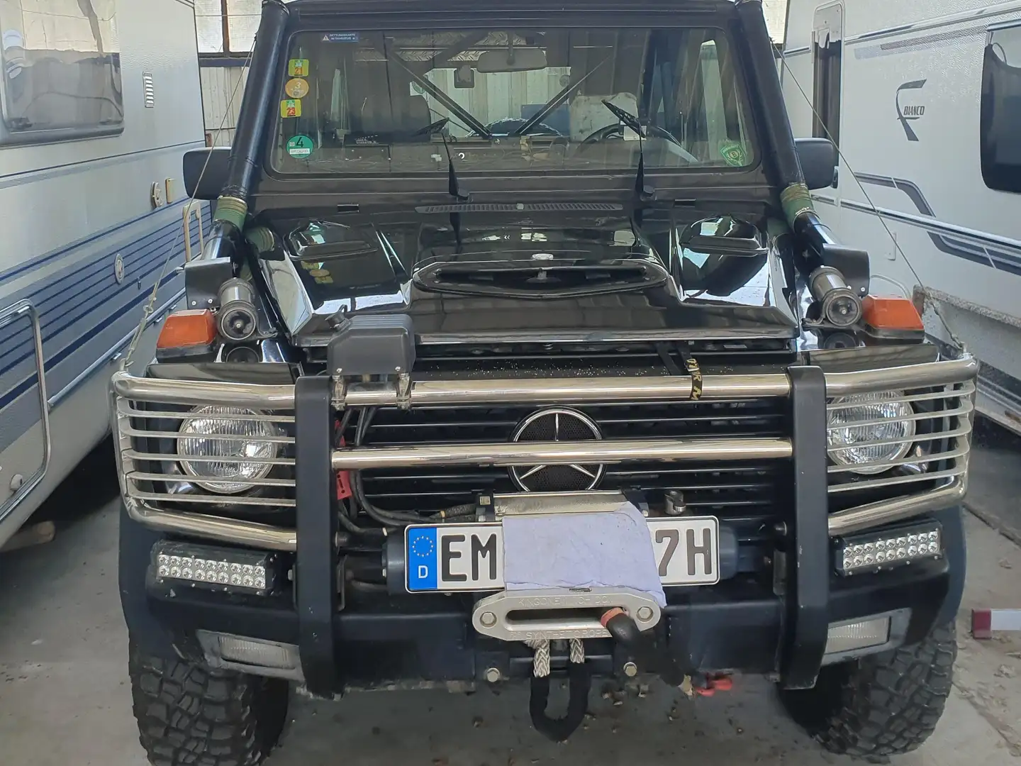Mercedes-Benz G 300 Kurz, H Kennzeichen, ORC Umbau auf 5,6 Liter Schwarz - 1