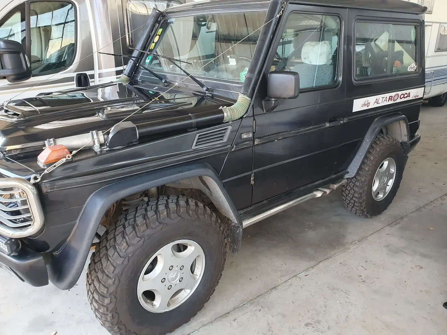 Mercedes-Benz G 300 Kurz, H Kennzeichen, ORC Umbau auf 5,6 Liter Schwarz - 2