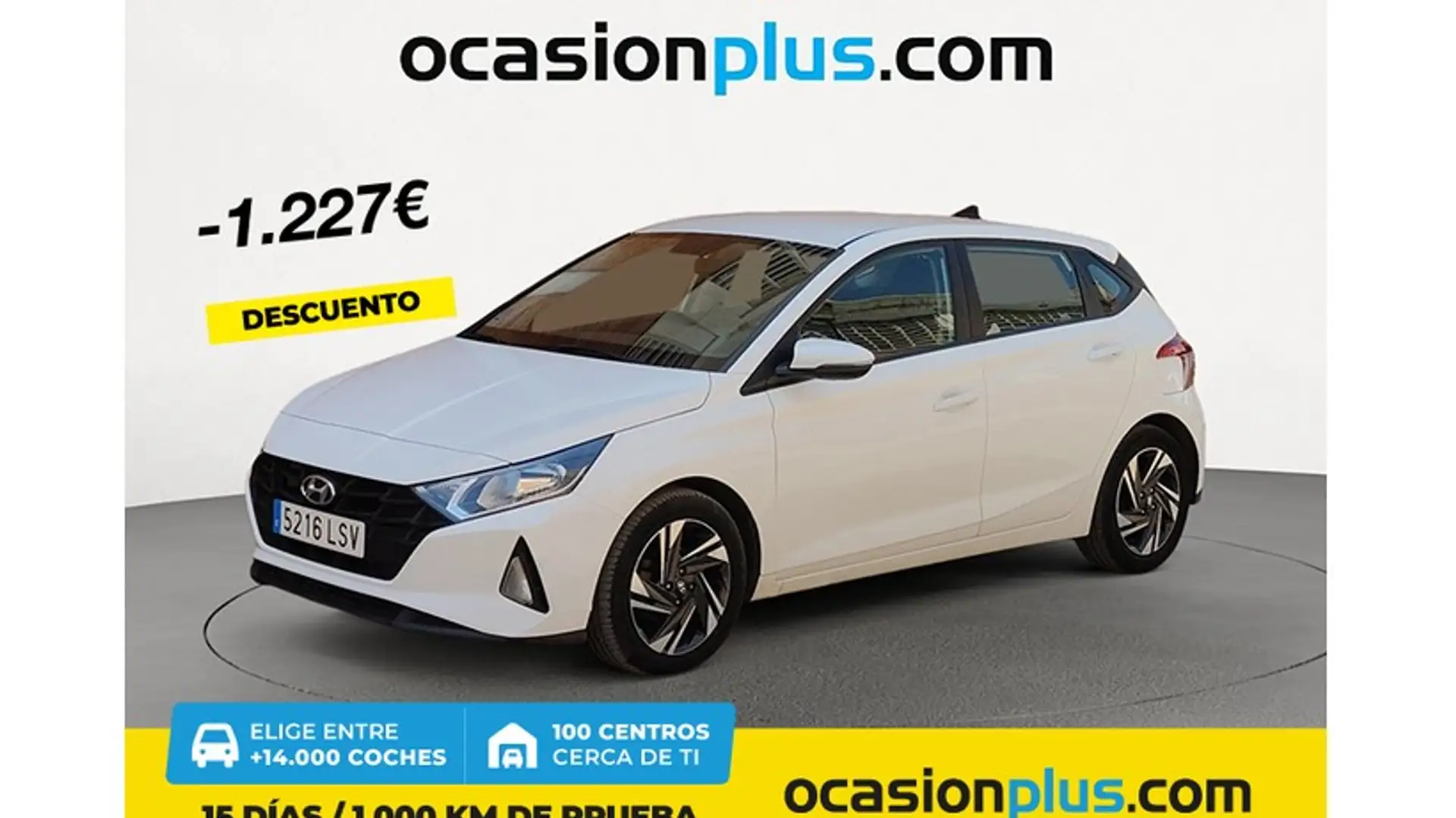 Hyundai i20 1.2 MPI SLX Blanc - 1