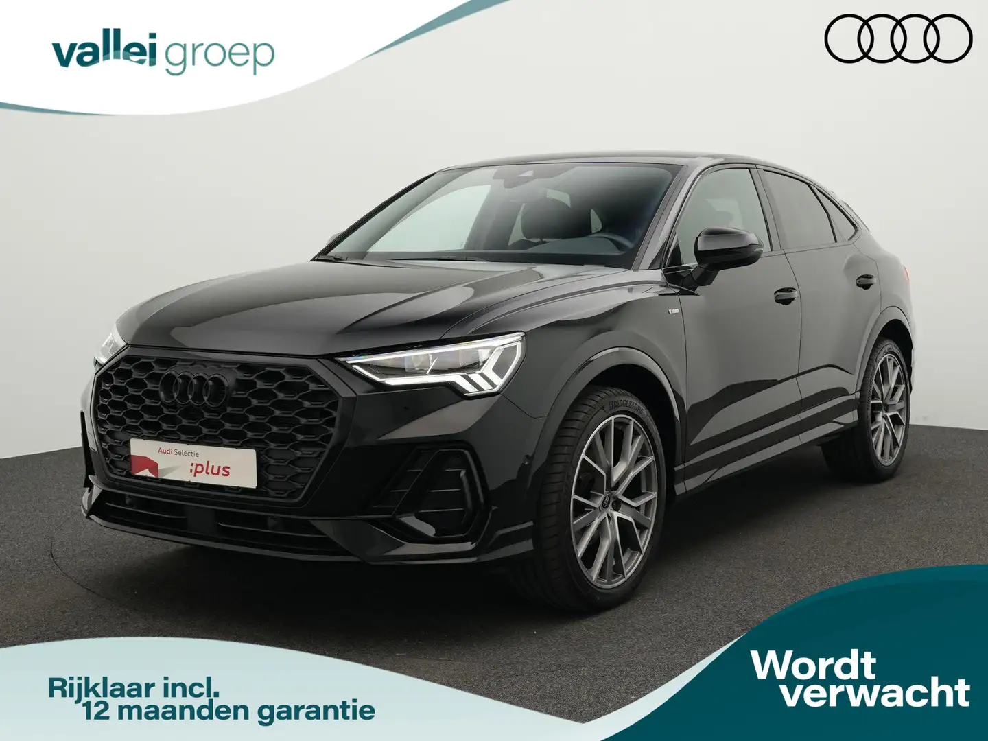 Audi Q3 Sportback 35 TFSI 150 pk S-tronic S Edition / S-Li Zwart - 1