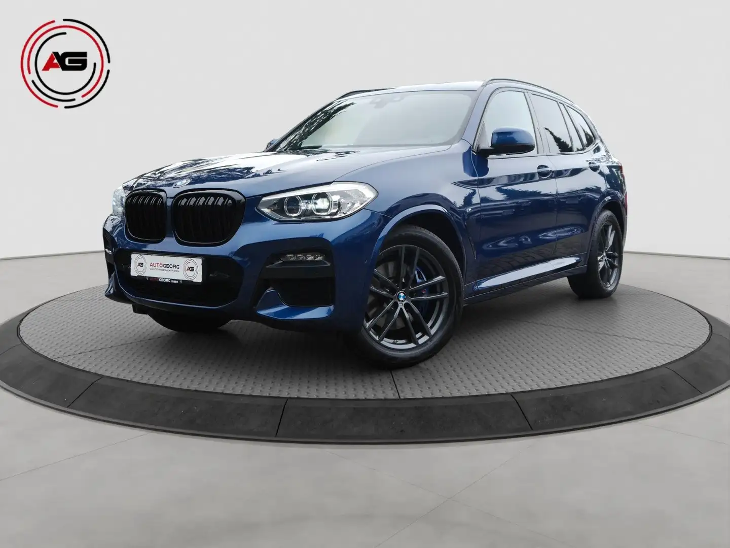 BMW X3 xDrive30i M-SPORT LC.PRO KAMERA H&K LEDER LED Blau - 1