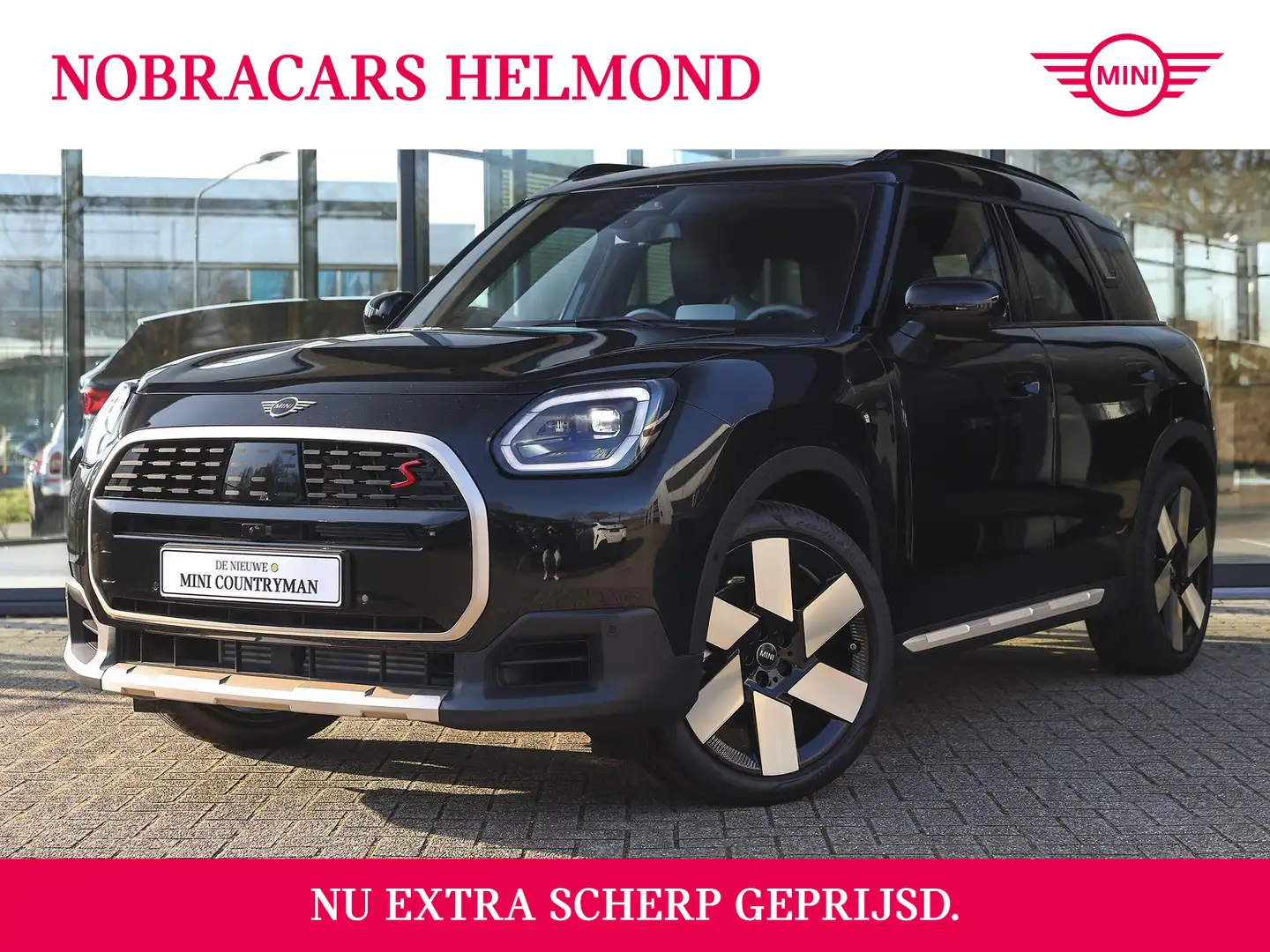 MINI Countryman S All4 Automaat / Favoured Trim / Pakket XL / 20" Windmil Negru - 1