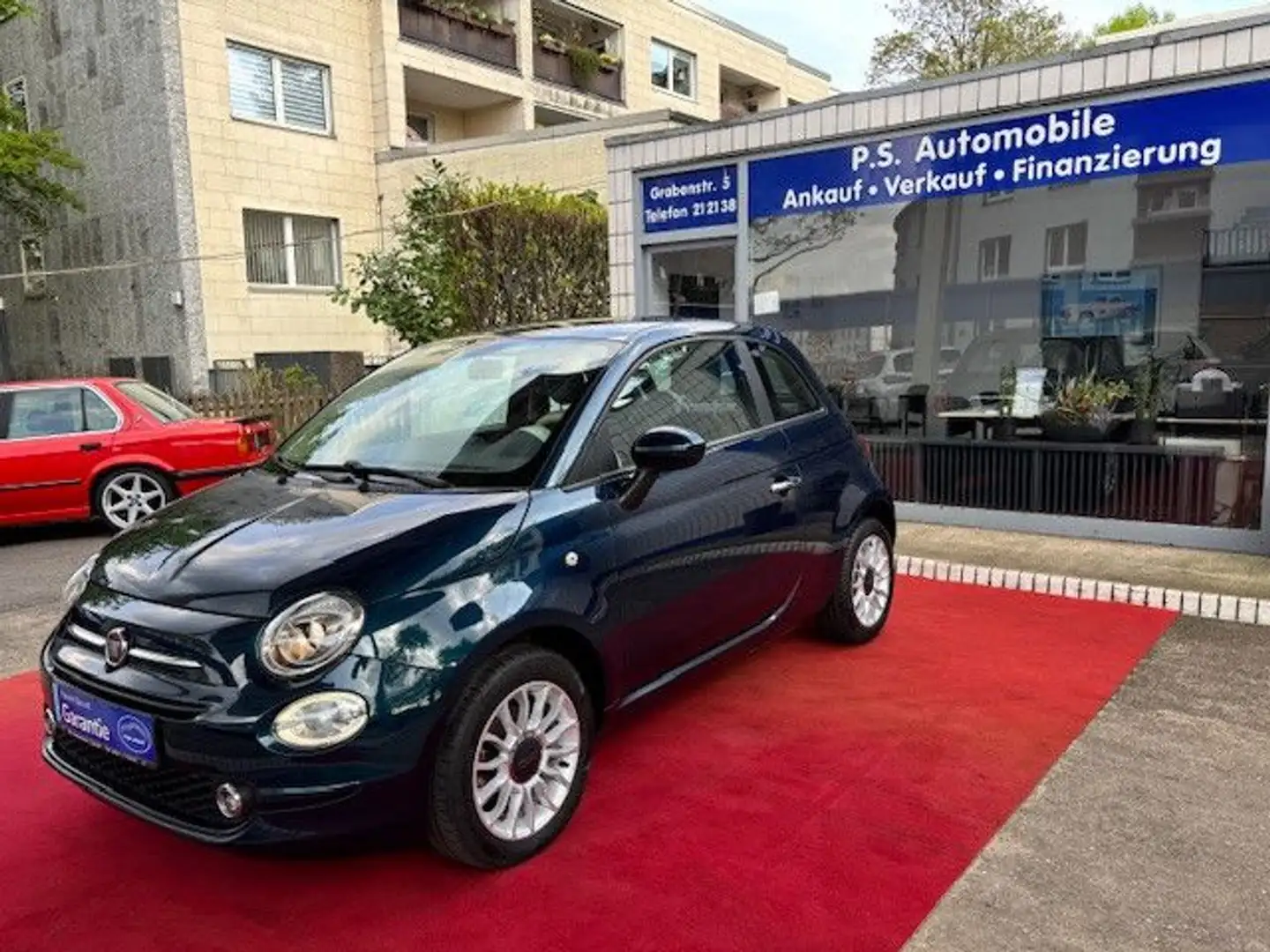 Fiat 500 Pop Star*1Hand*Klima*USB*Tempomat* Bleu - 1